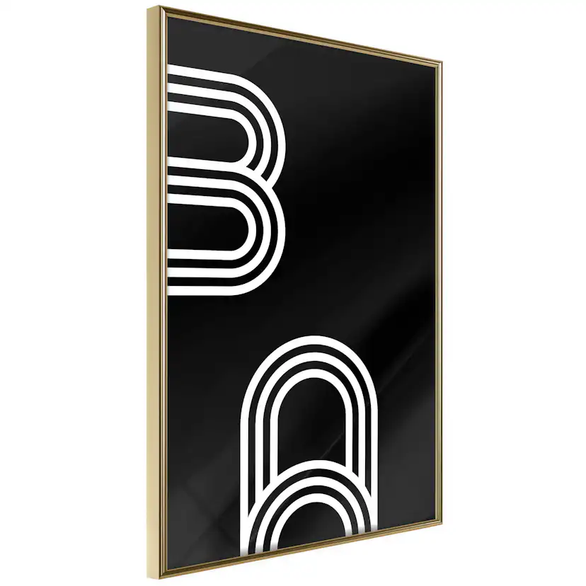 Poster Artgeist Affisch Retro Lines