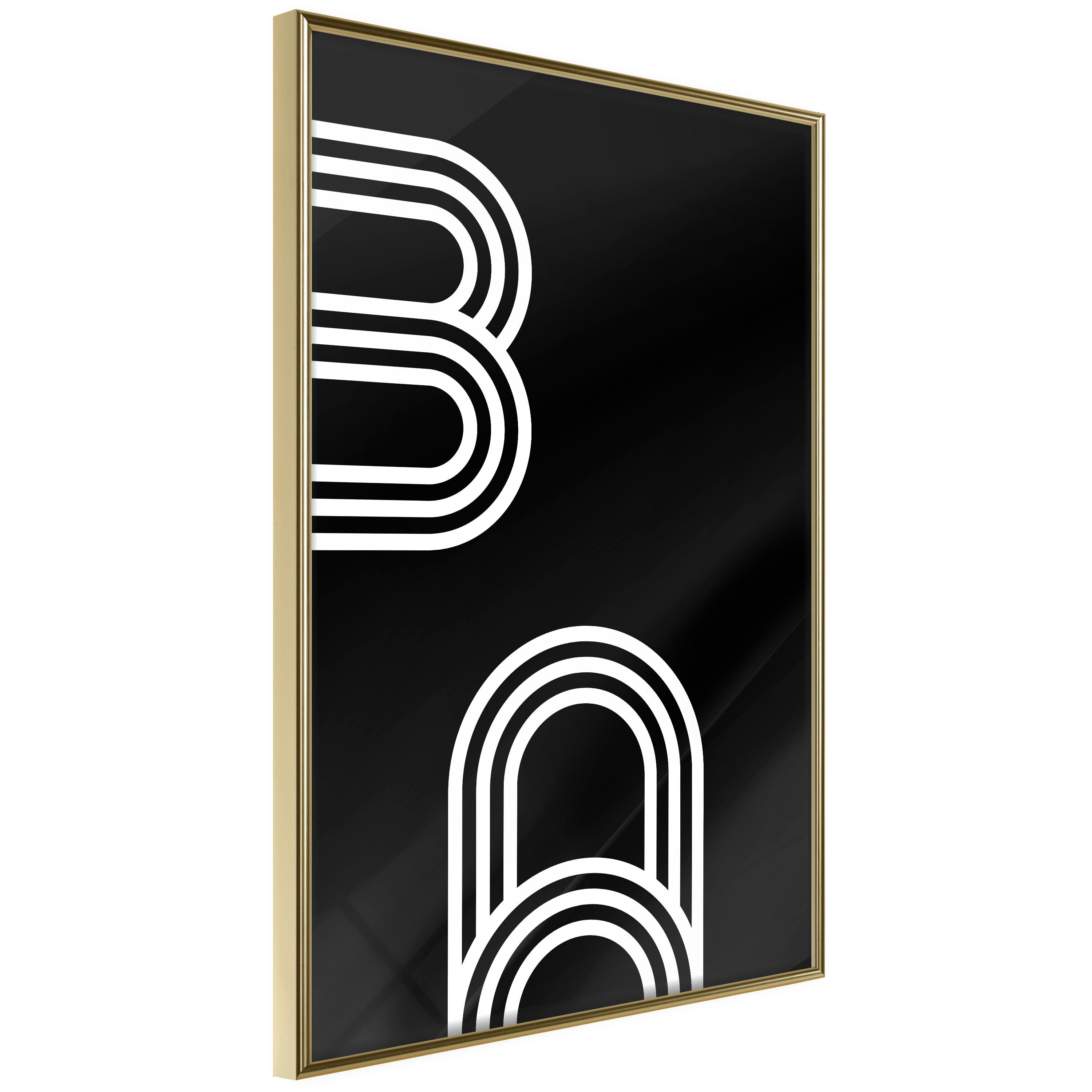 Poster Artgeist Affisch Retro Lines