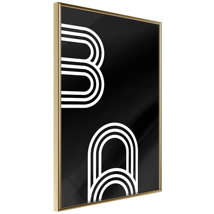 Poster Artgeist Affisch Retro Lines