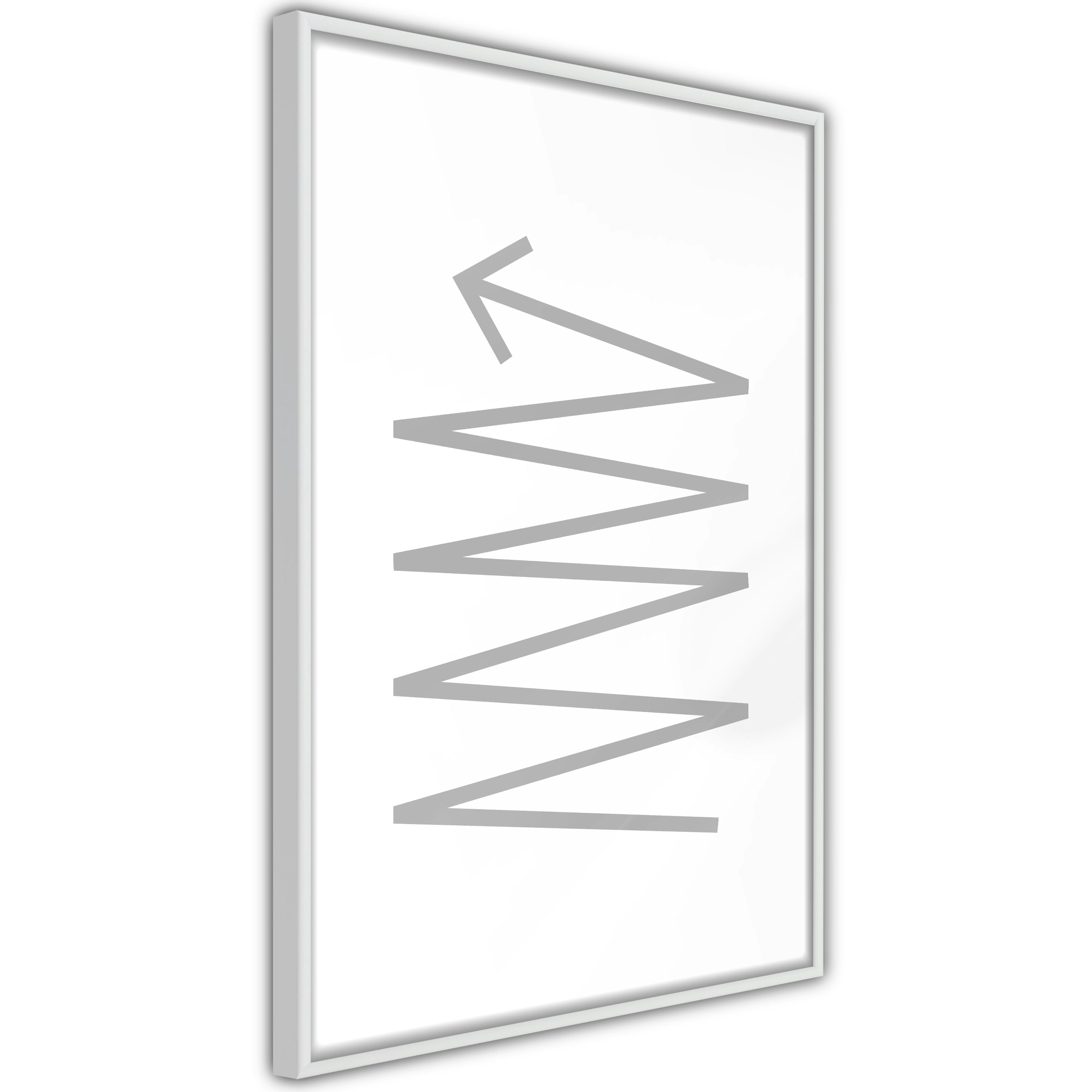 Poster Artgeist Affisch Zigzag