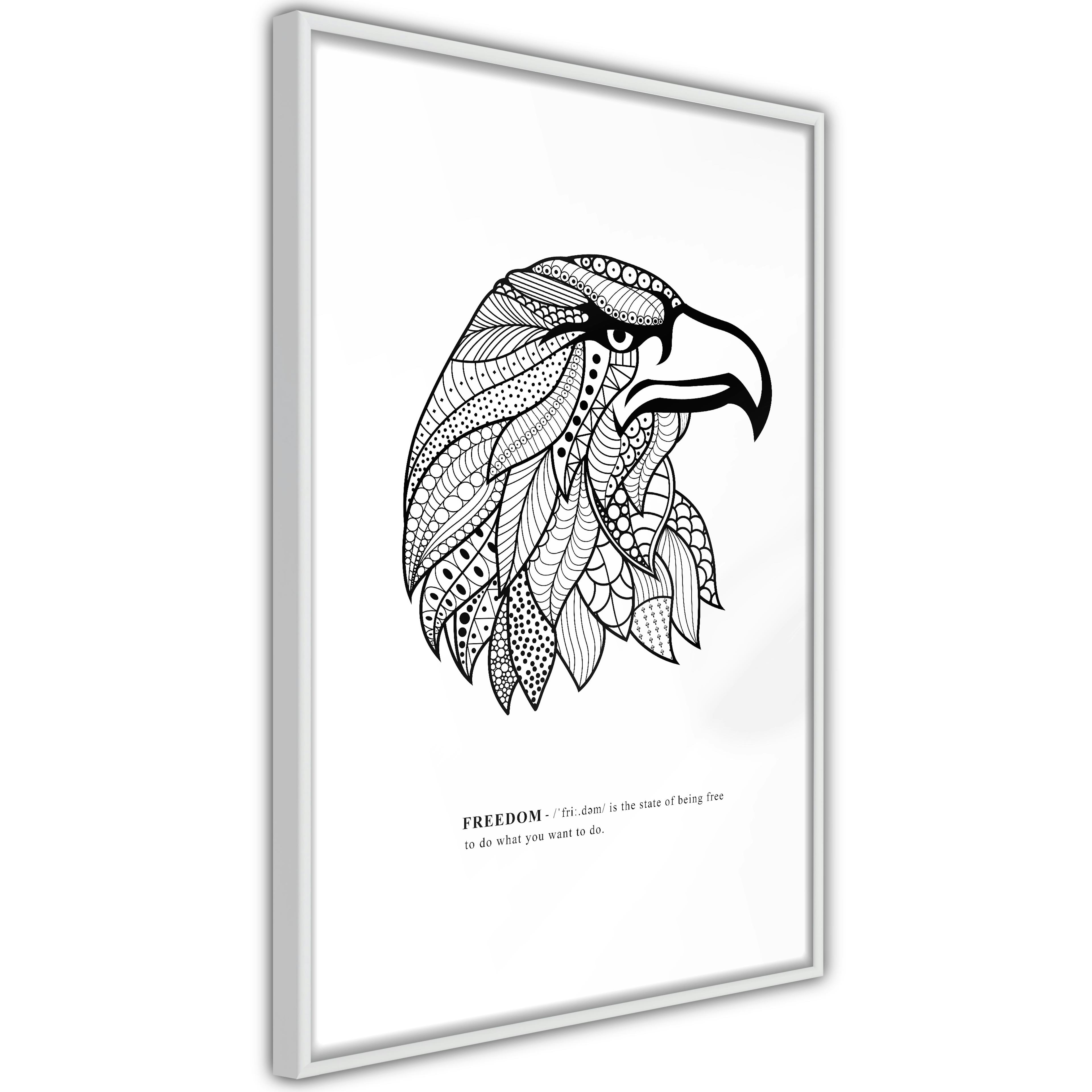 Poster Artgeist Affisch Eagle of Freedom