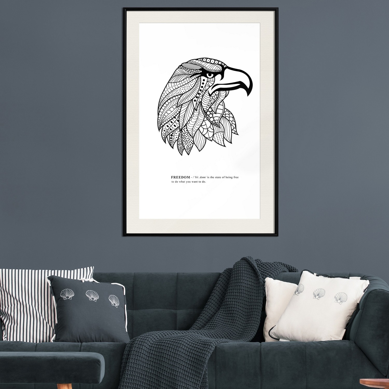 Poster Artgeist Affisch Eagle of Freedom
