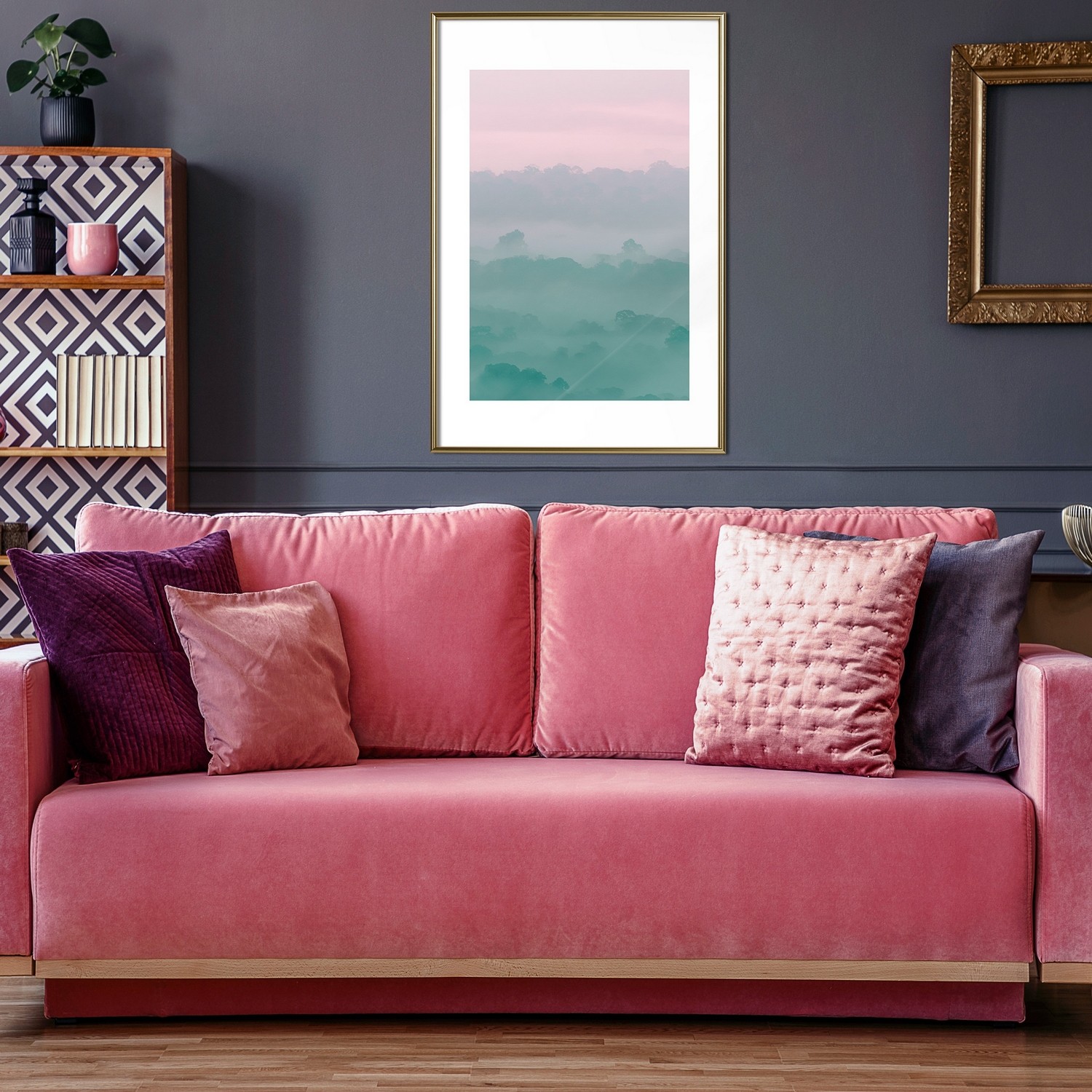 Poster Artgeist Affisch Foggy Dawn