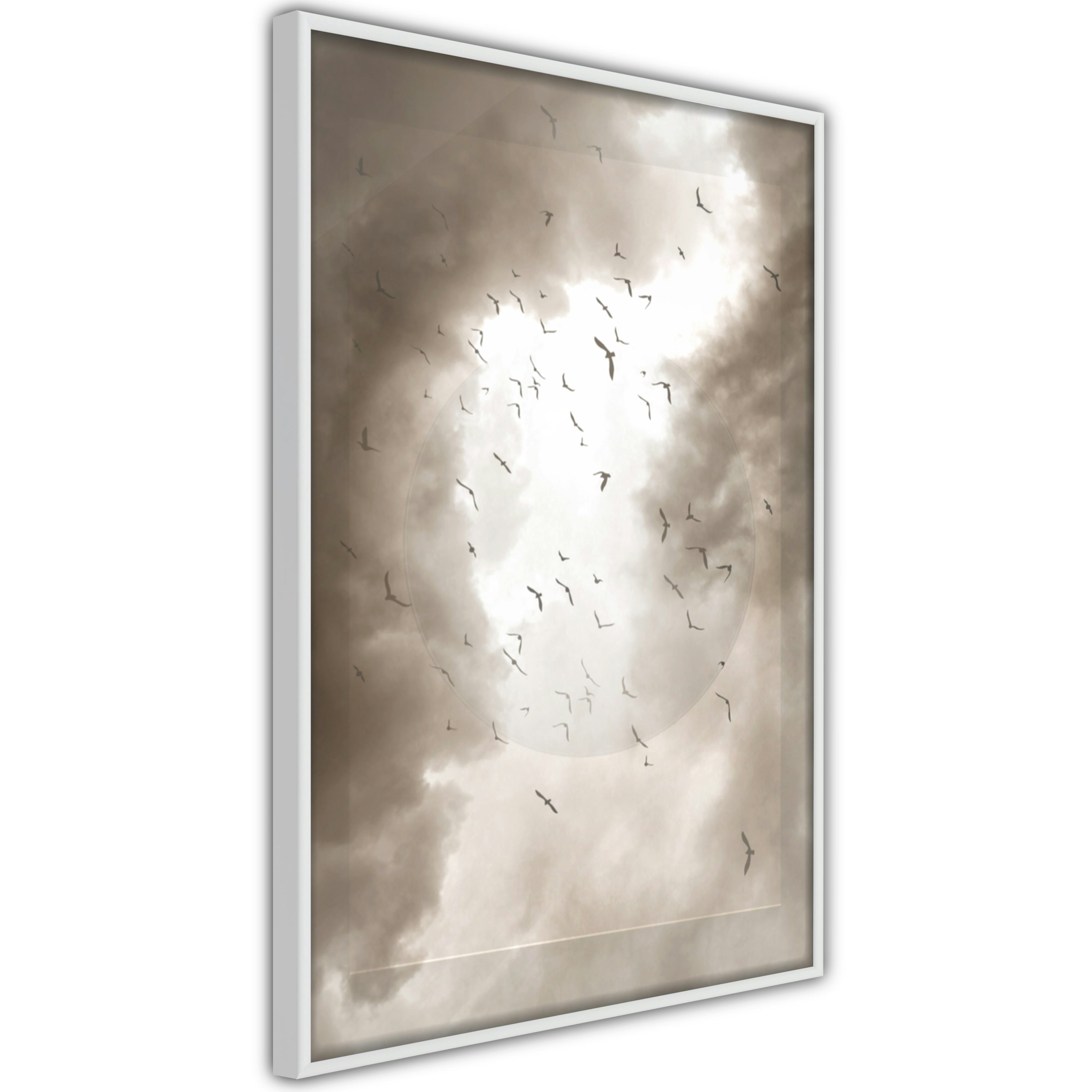 Poster Artgeist Affisch Birds in the Clouds