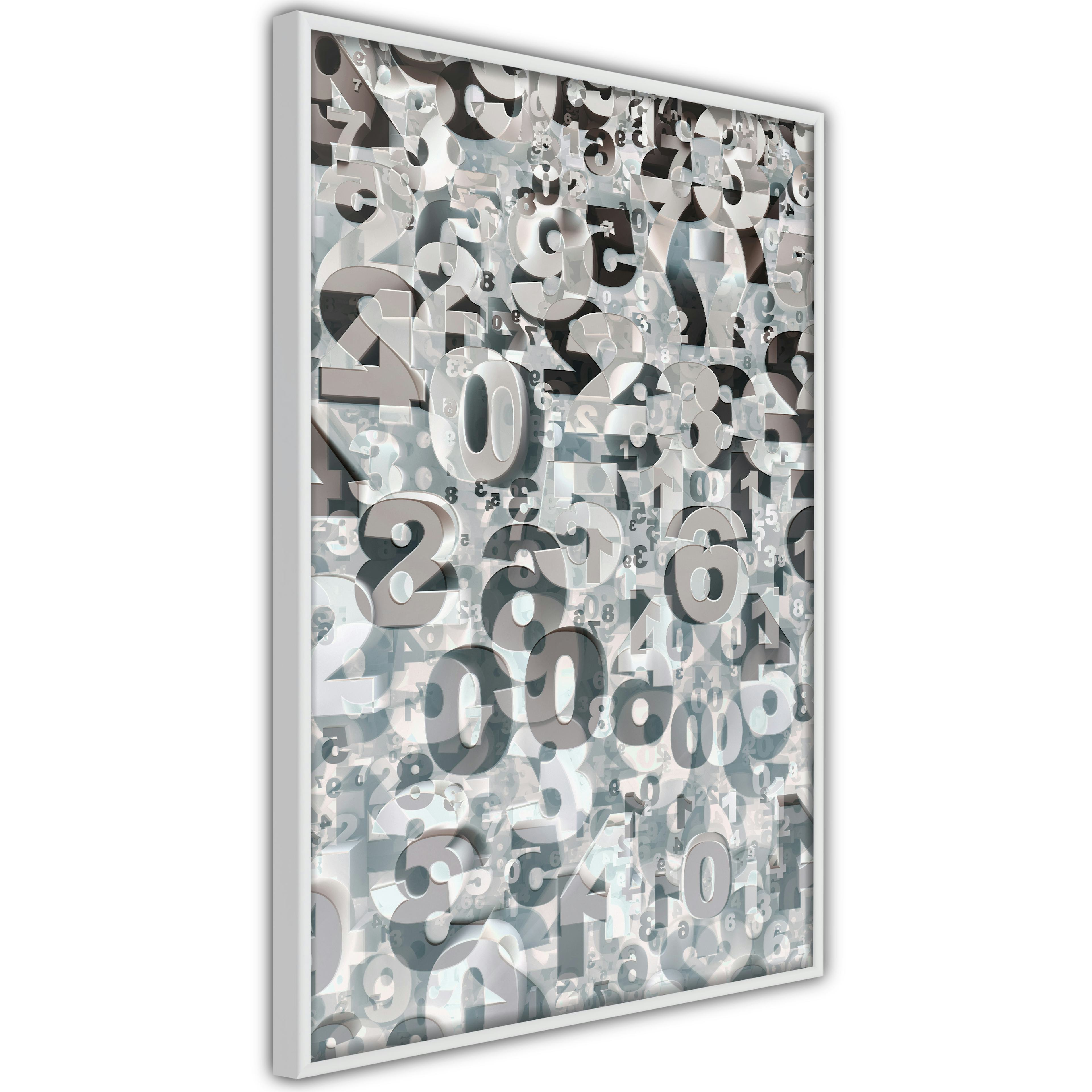 Poster Artgeist Affisch Numerology