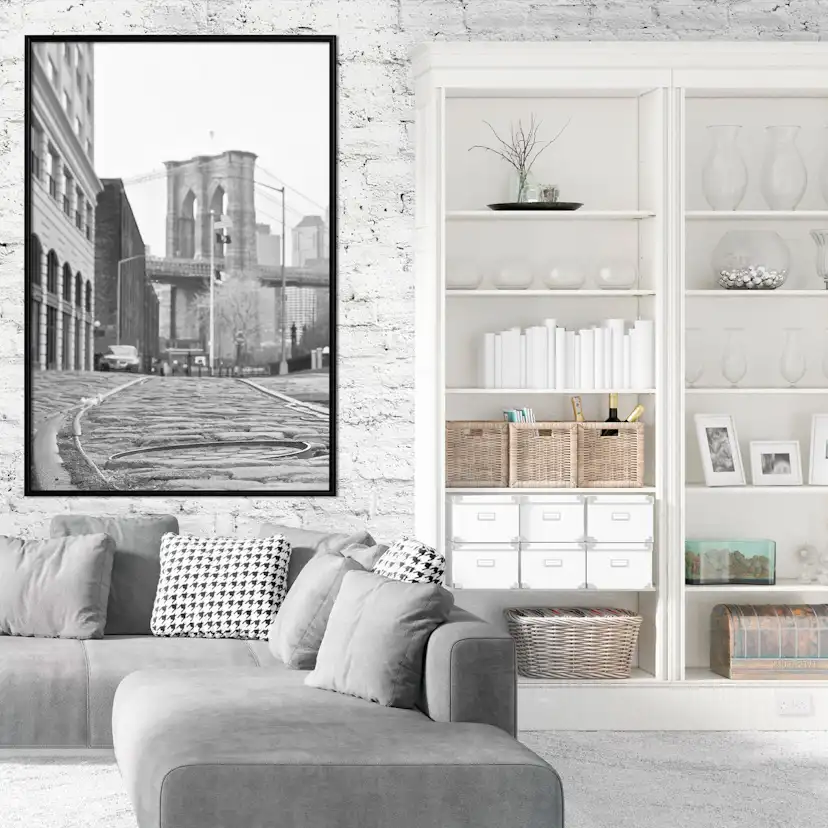 Poster Artgeist Affisch Brooklyn Bridge