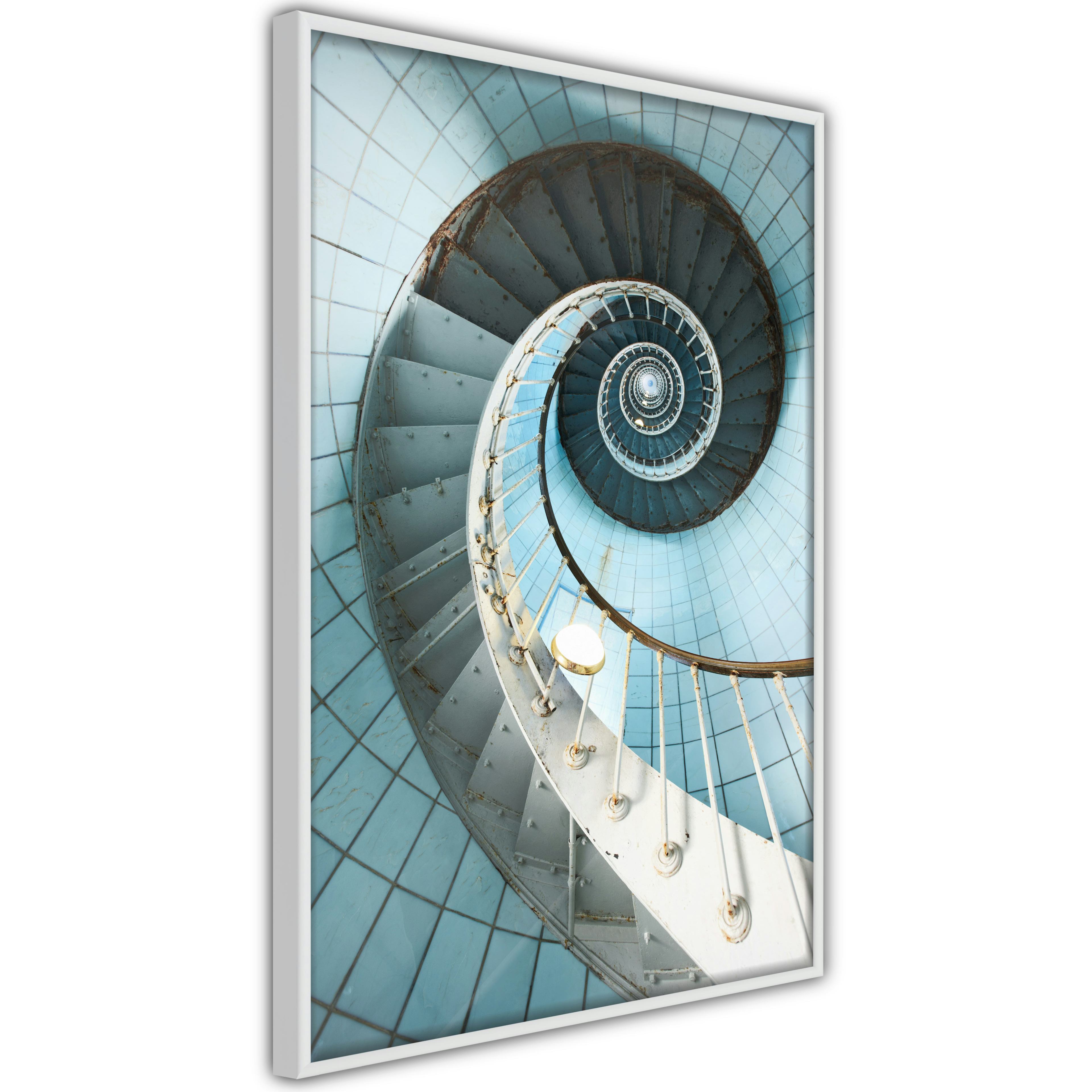Poster Artgeist Affisch Fibonacci Stairs