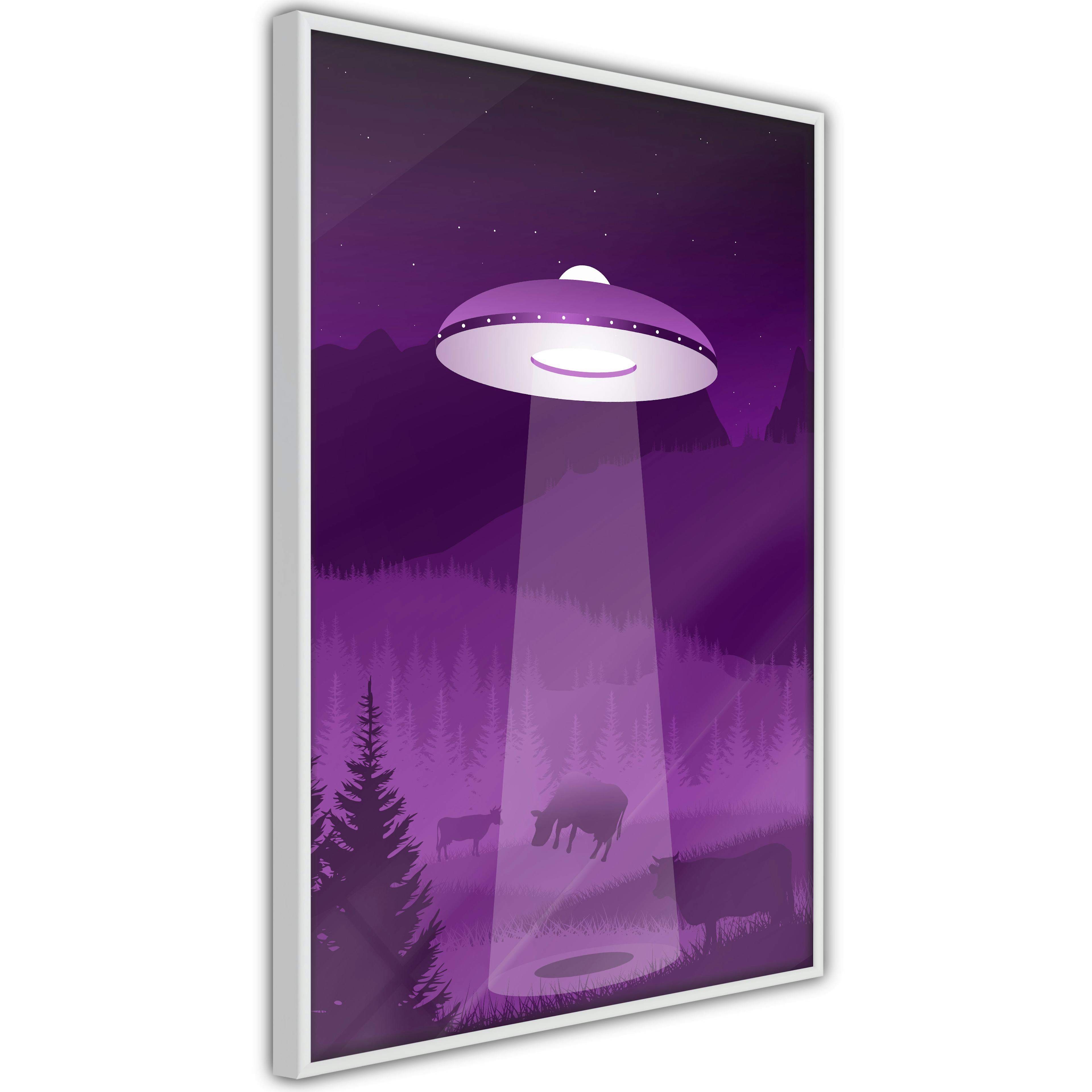 Poster Artgeist Affisch Ufo