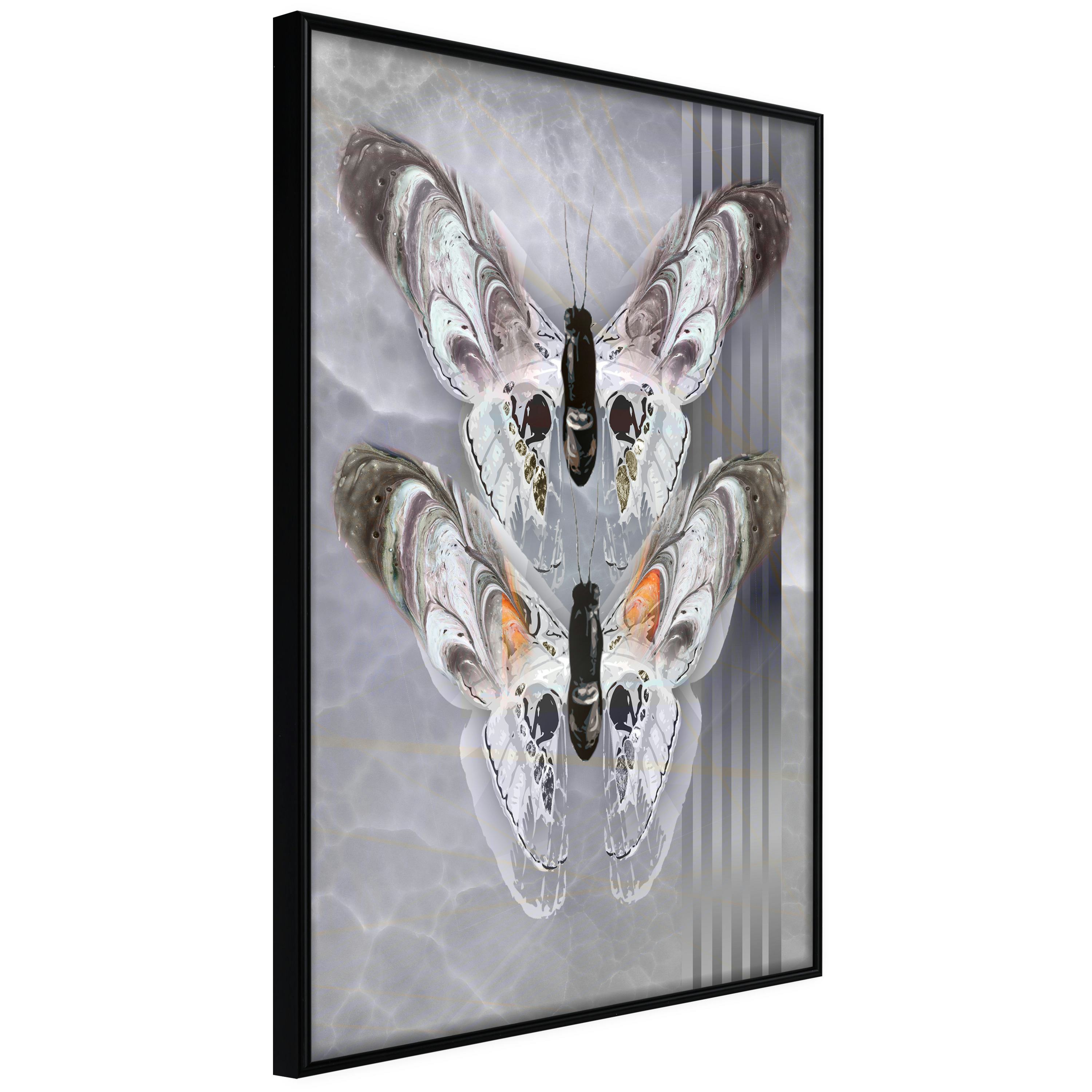 Poster Artgeist Affisch Couple Butterfly