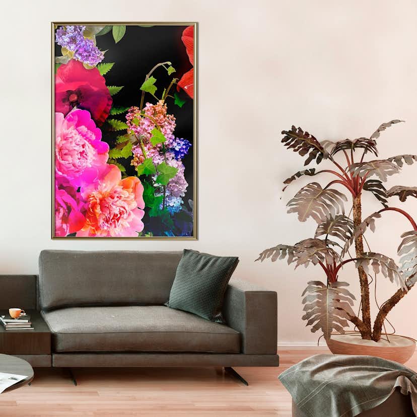 Poster Artgeist Affisch Land of Flowers