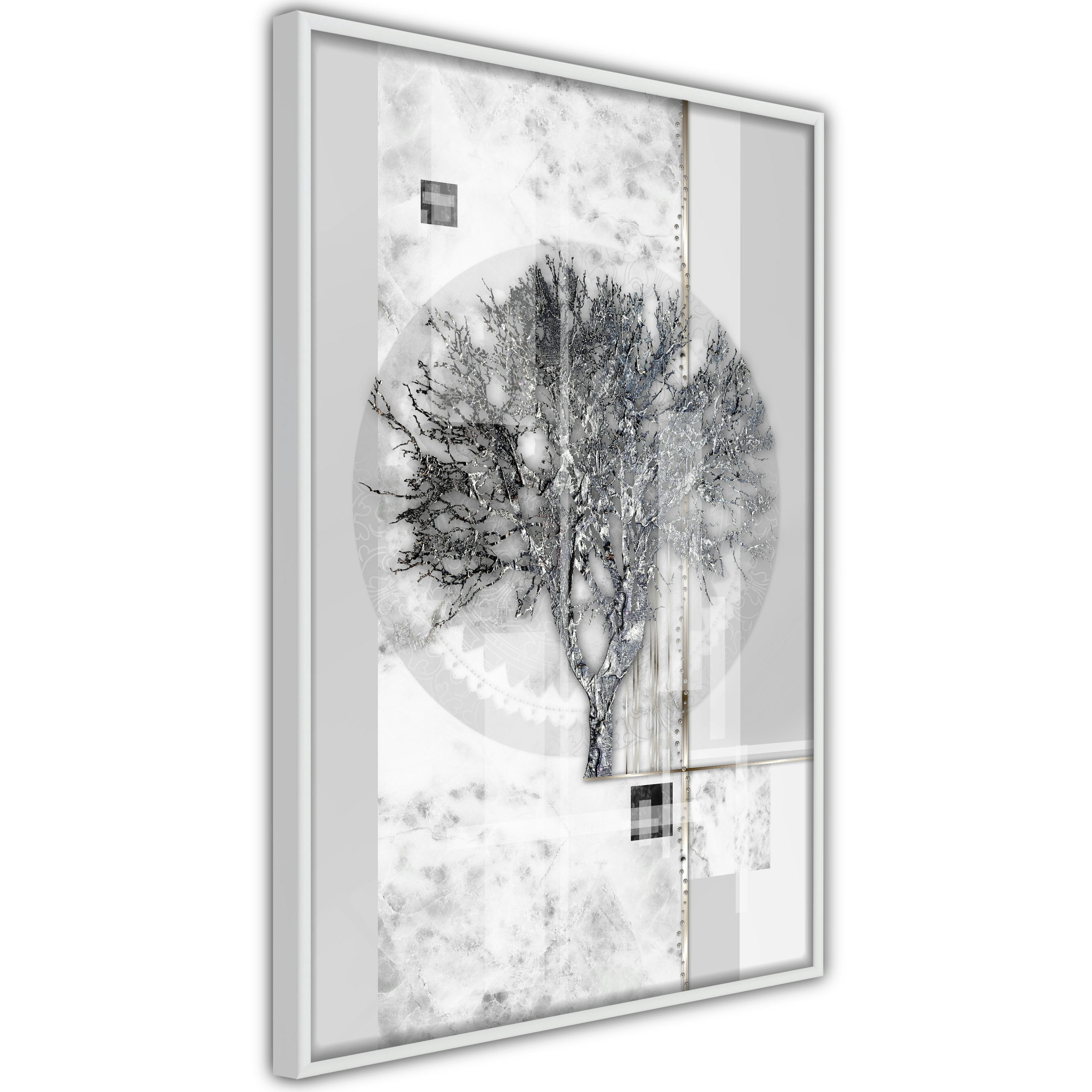 Poster Artgeist Affisch Silver Tree