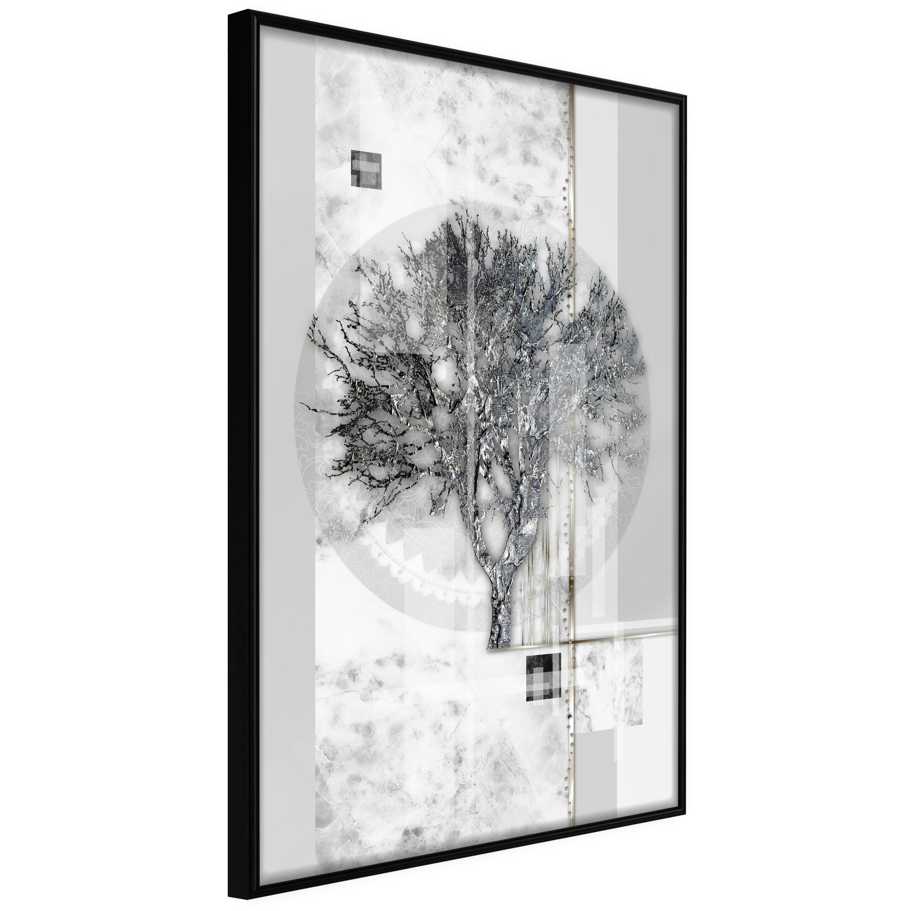 Poster Artgeist Affisch Silver Tree