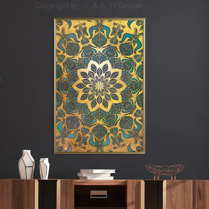 Poster Artgeist Affisch Gold of India