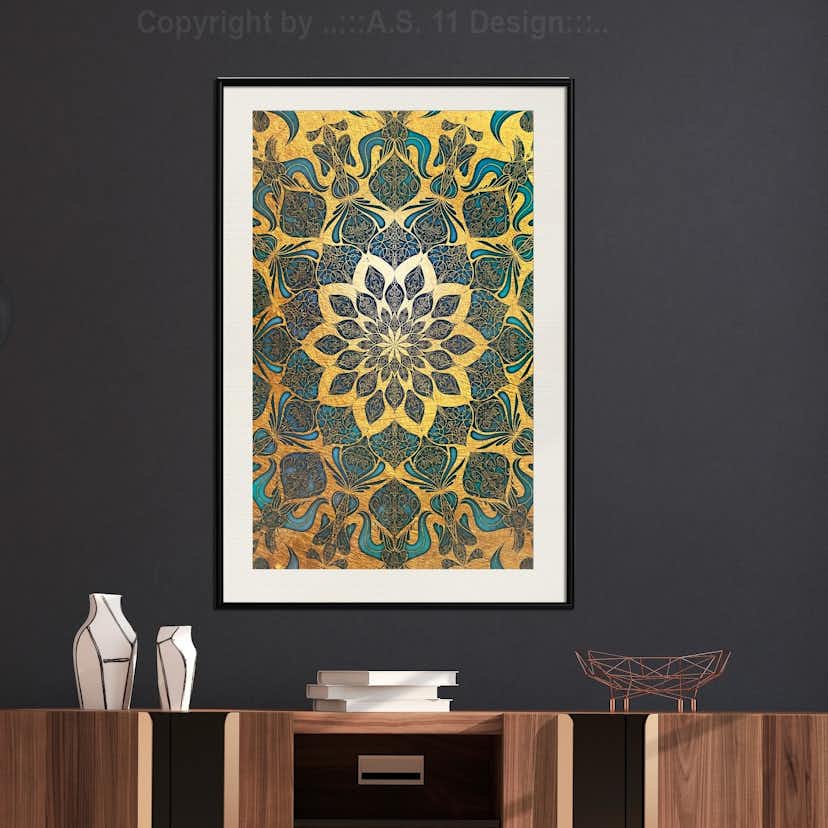 Poster Artgeist Affisch Gold of India