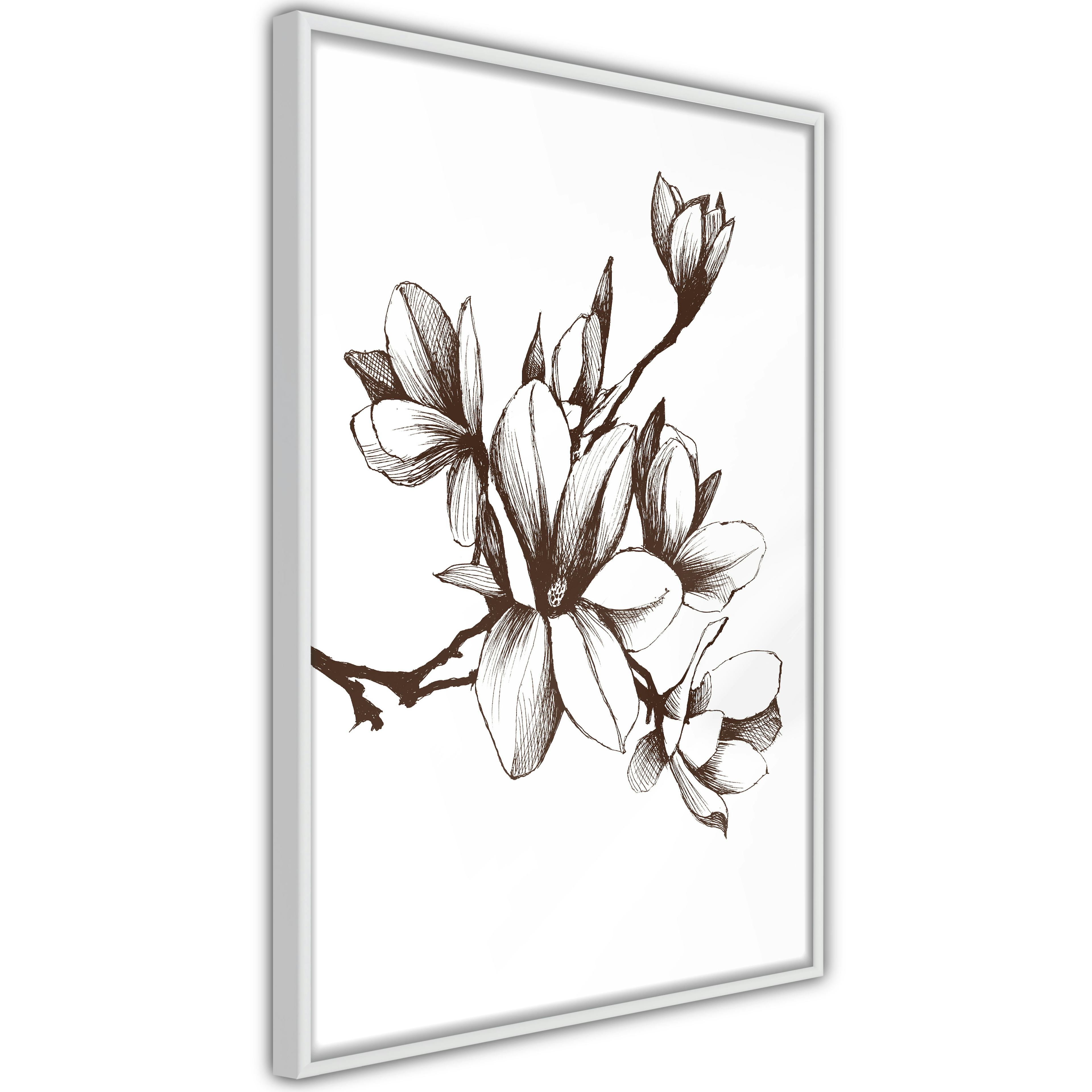 Poster Artgeist Affisch Renaissance Magnolias
