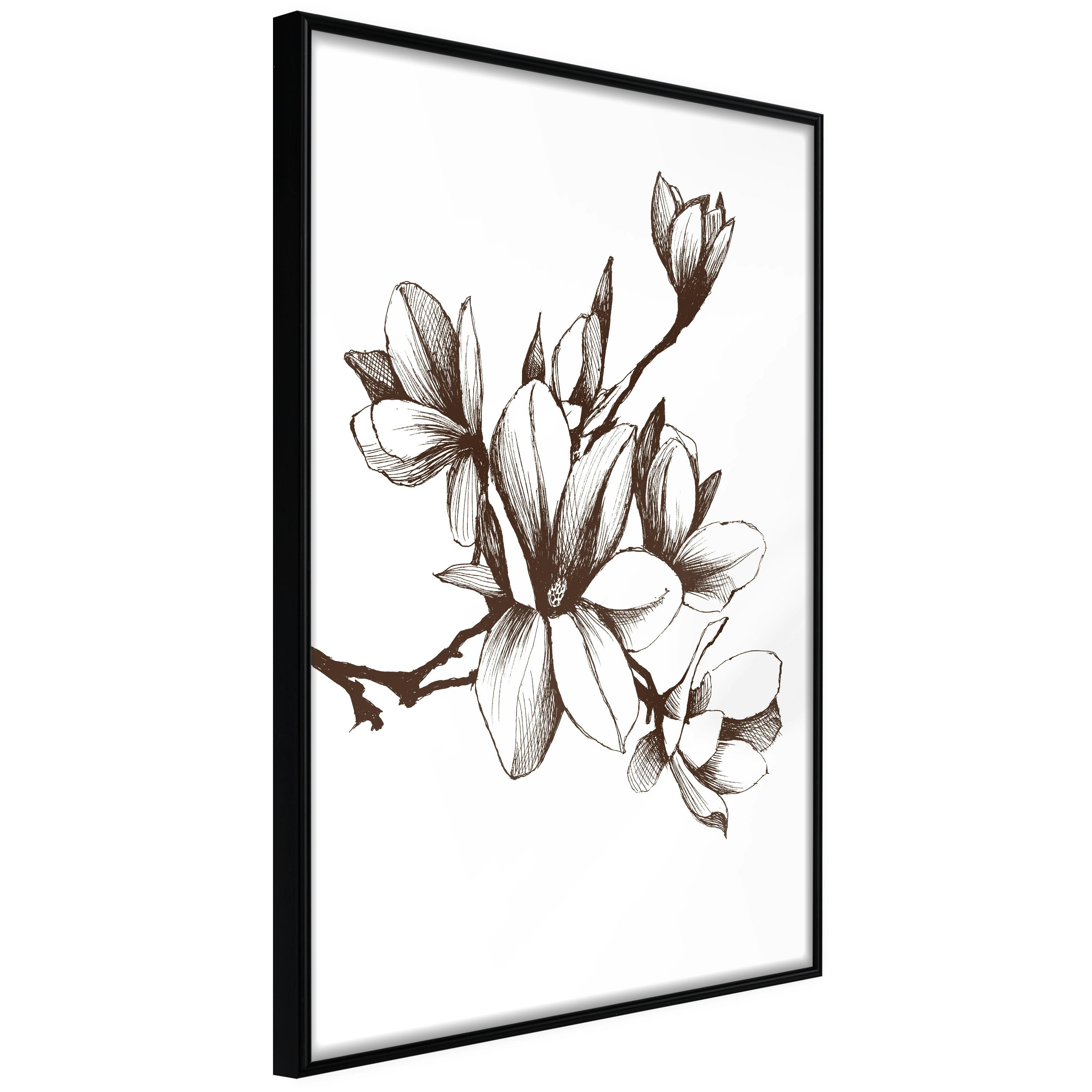 Poster Artgeist Affisch Renaissance Magnolias