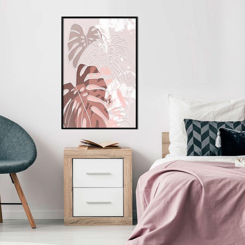 Poster Artgeist Affisch Pastel Monster