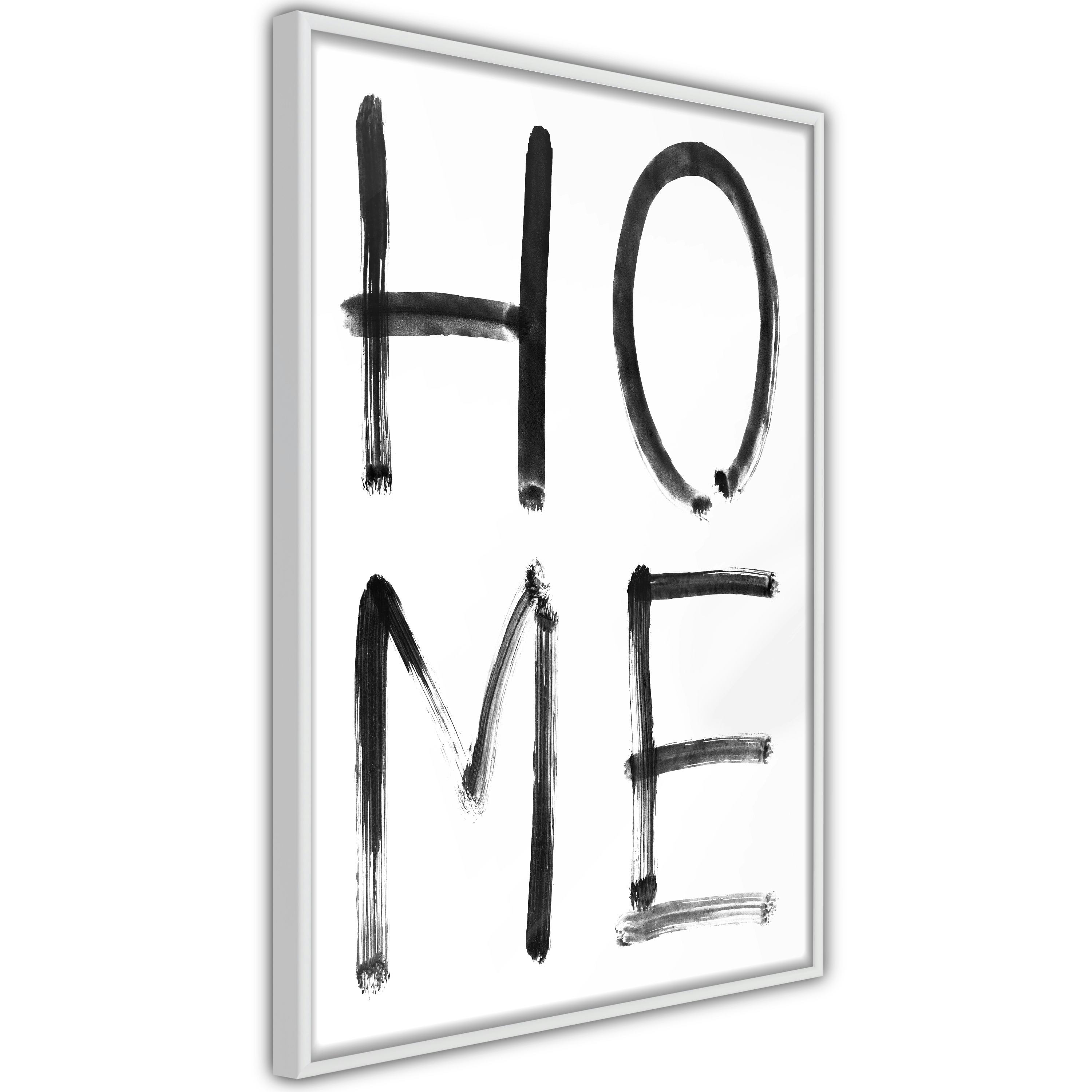 Poster Artgeist Affisch Home Expression