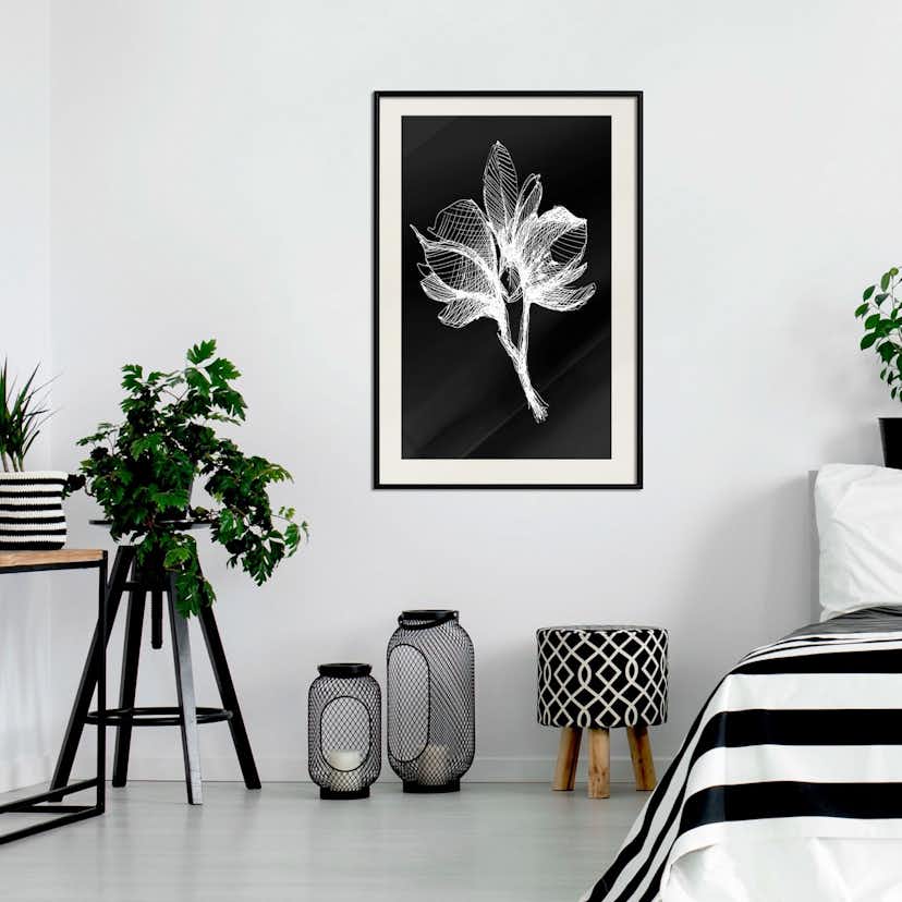 Poster Artgeist Affisch Night Flower