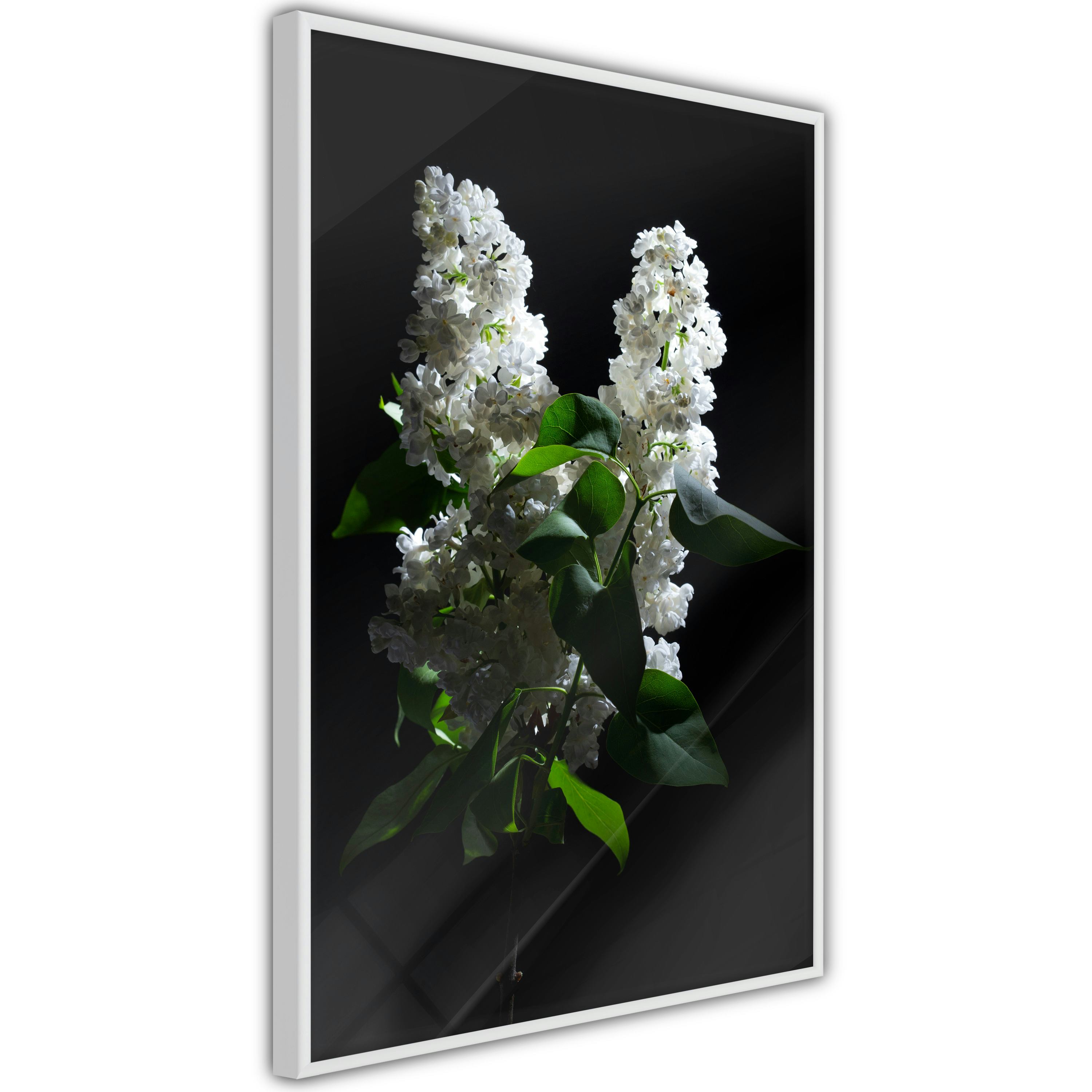 Poster Artgeist Affisch Lilacs at Night