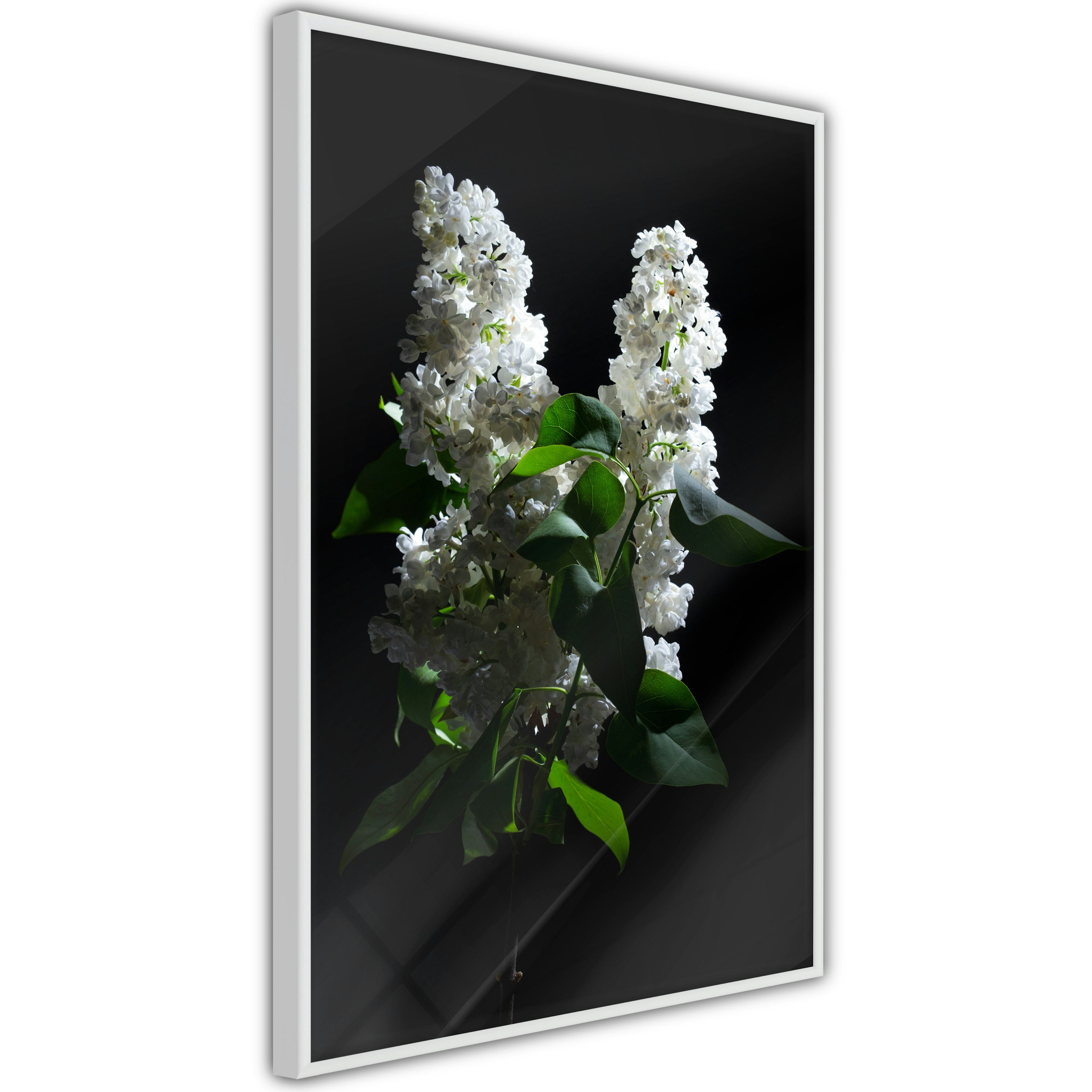 Poster Artgeist Affisch Lilacs at Night