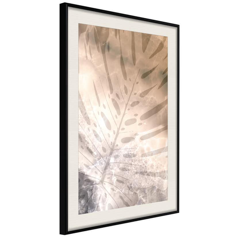Poster Artgeist Affisch Amber Monstera