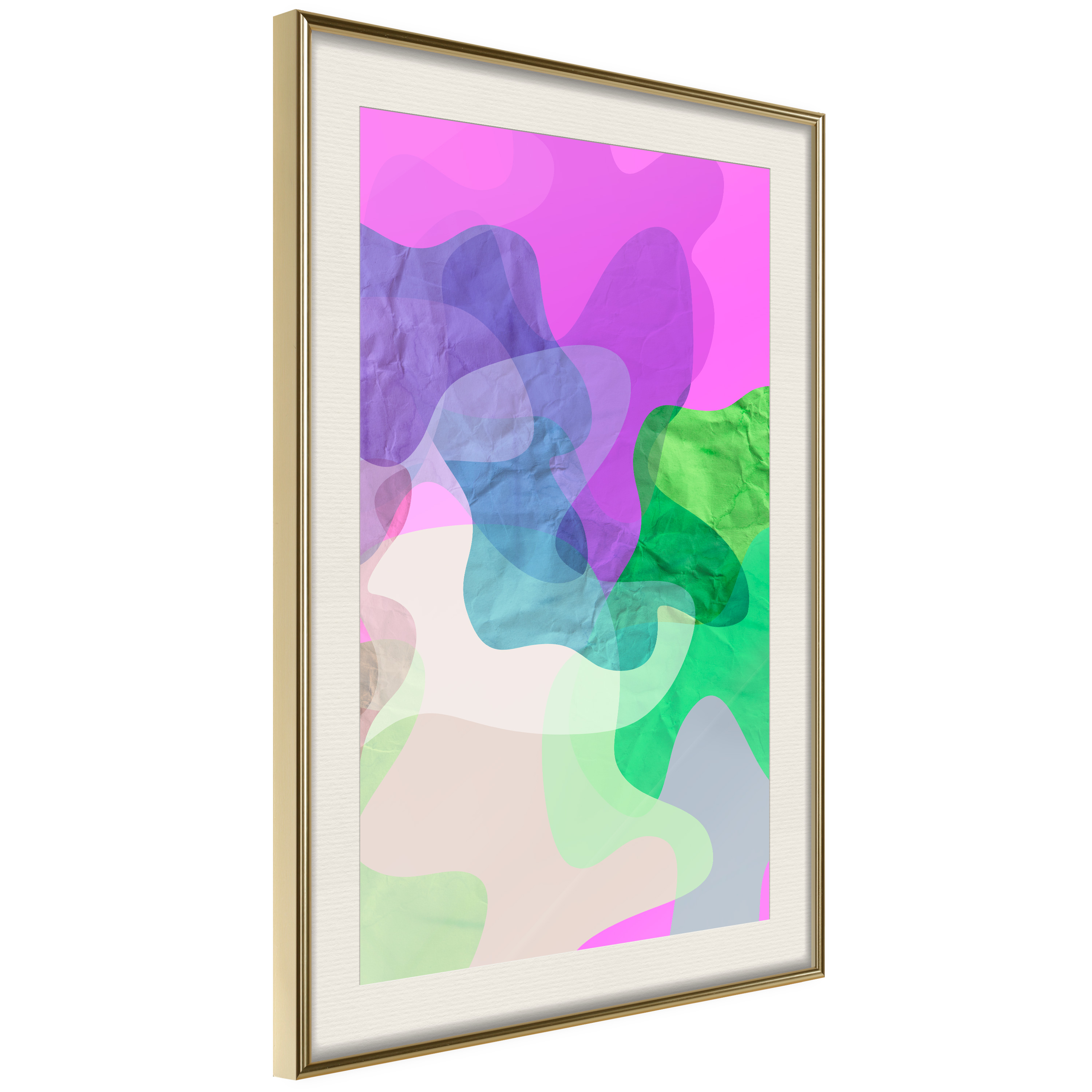 Poster Artgeist Affisch Pastel Butterflies