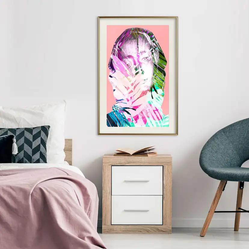 Poster Artgeist Affisch Palm Madonna