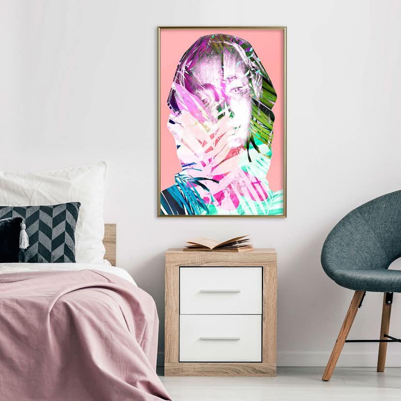 Poster Artgeist Affisch Palm Madonna