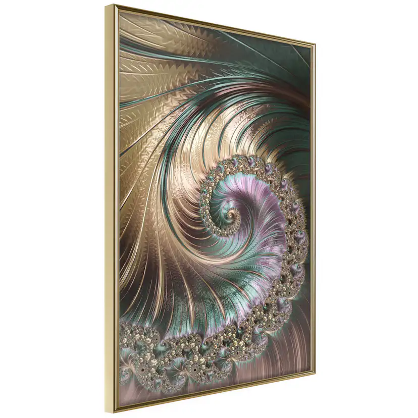 Poster Artgeist Affisch Fractal Swirl
