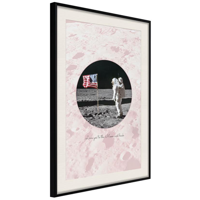 Poster Artgeist Affisch Love You to the Moon and Back