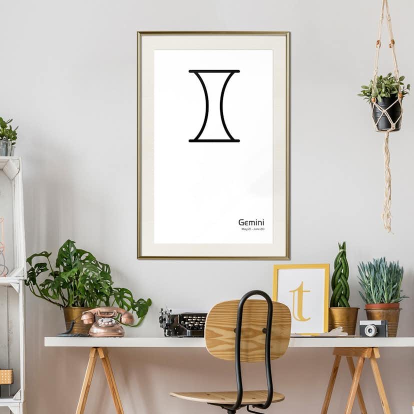 Poster Artgeist Affisch Gemini