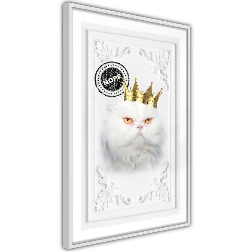 Poster Artgeist Affisch The King Cat