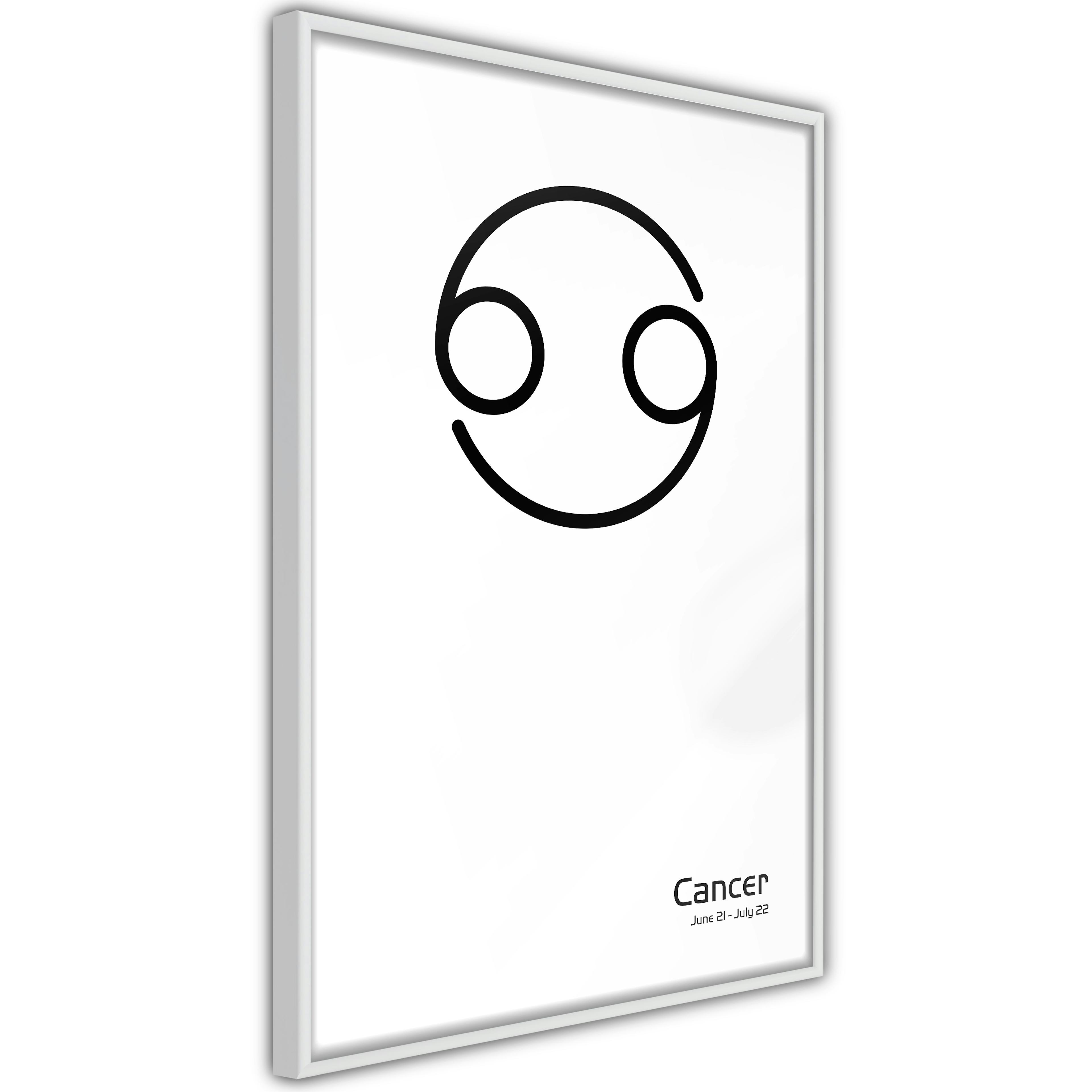 Poster Artgeist Affisch Cancer