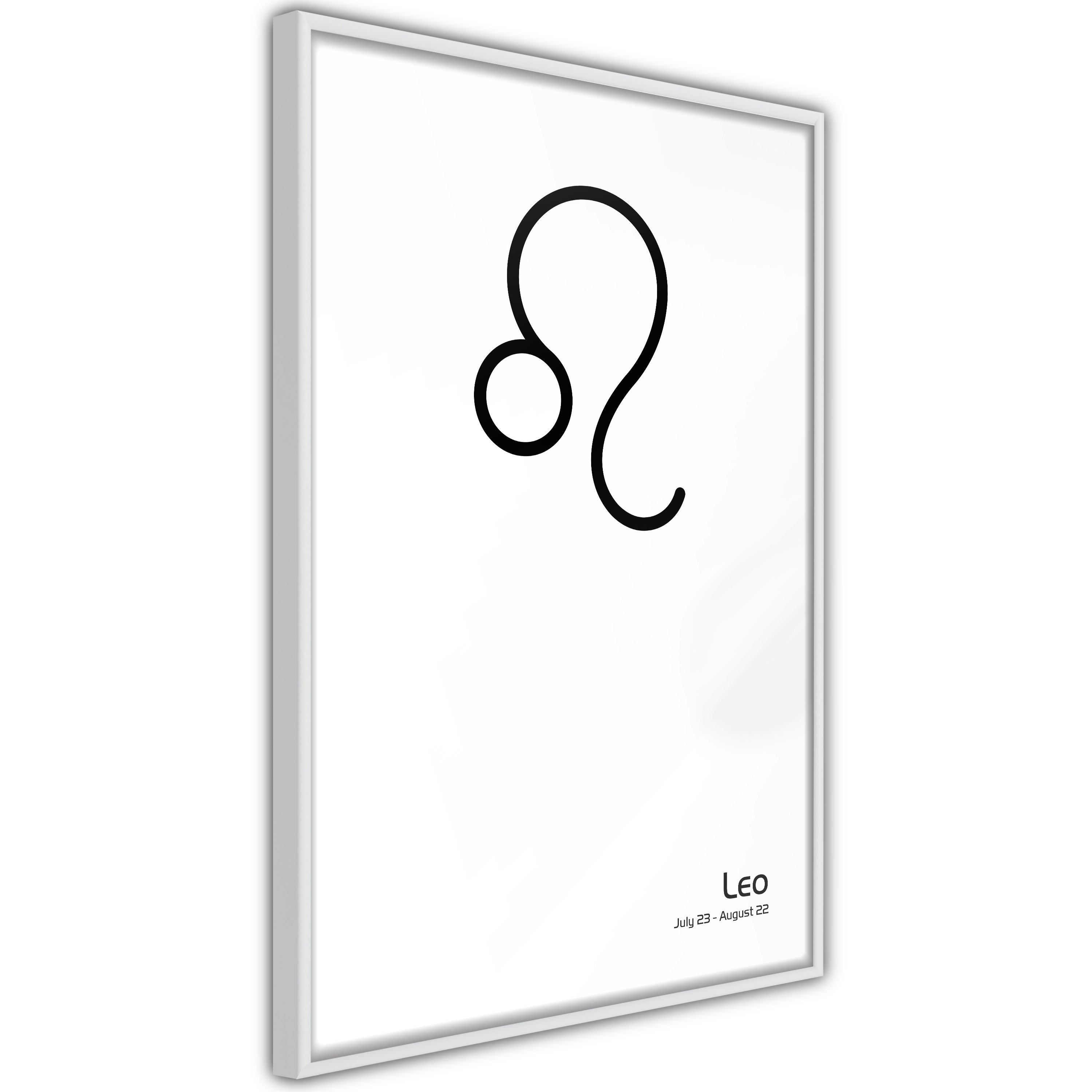 Poster Artgeist Affisch Leo