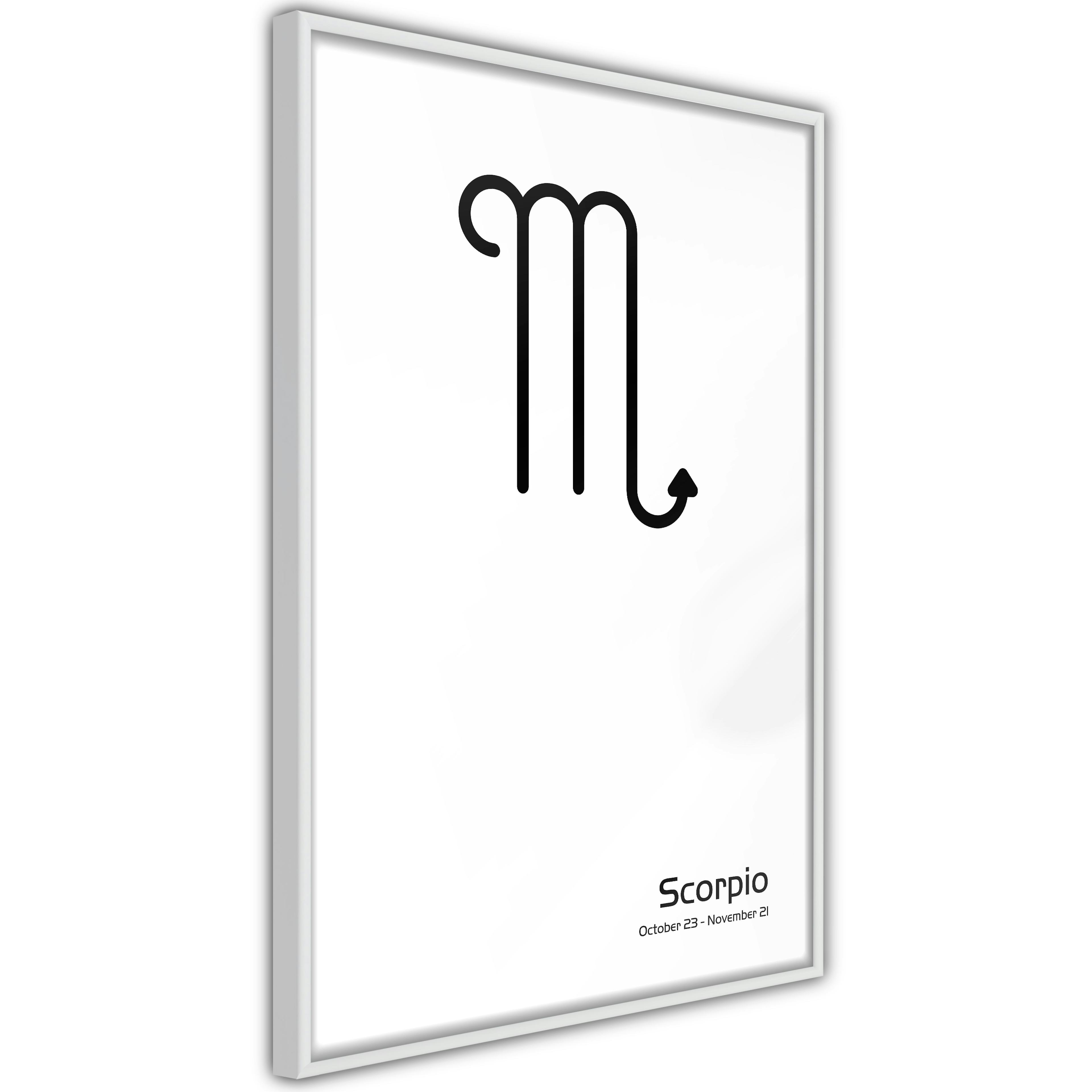 Poster Artgeist Affisch Scorpio