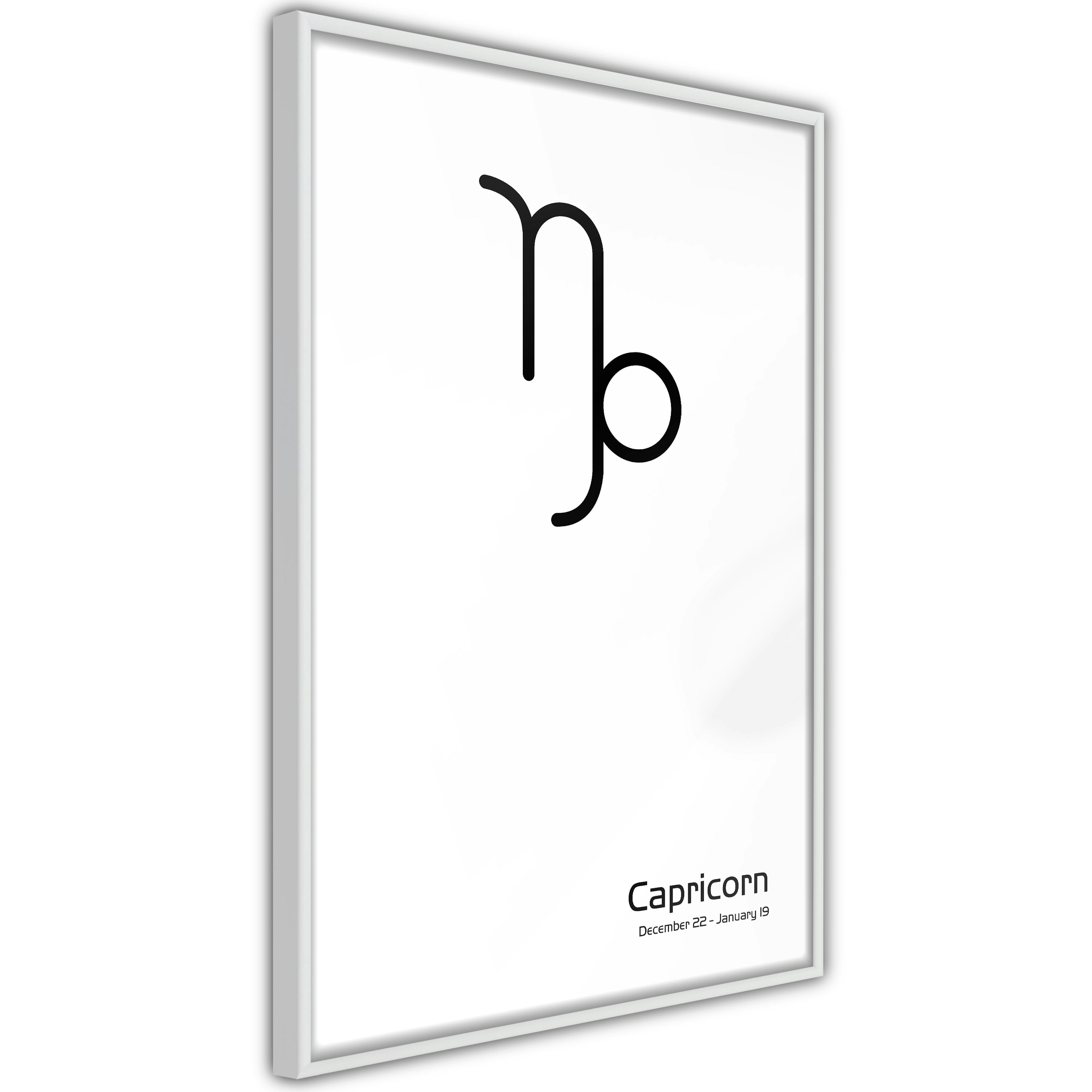 Poster Artgeist Affisch Capricorn