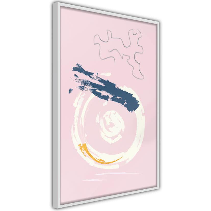 Poster Artgeist Affisch Pink Accent