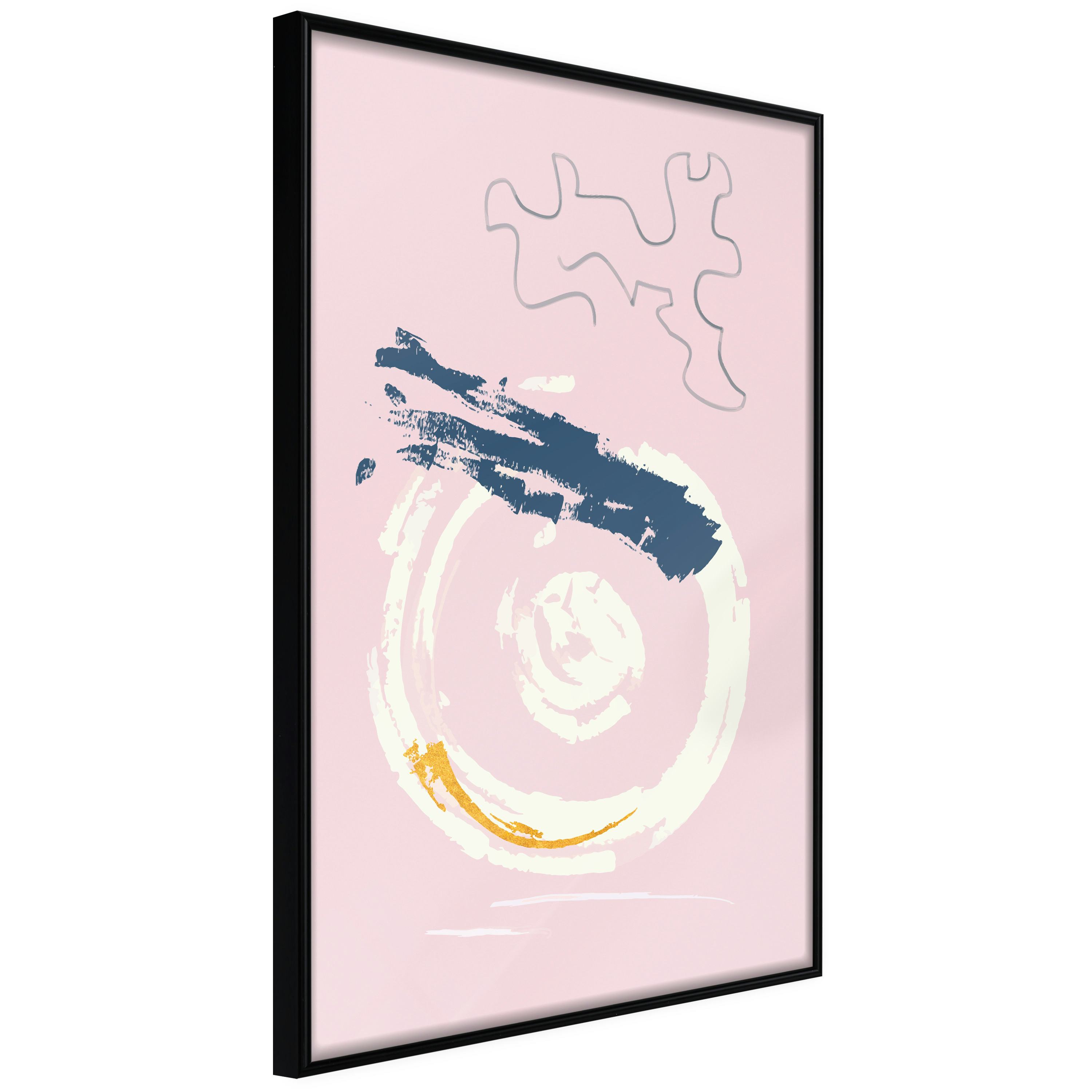 Poster Artgeist Affisch Pink Accent