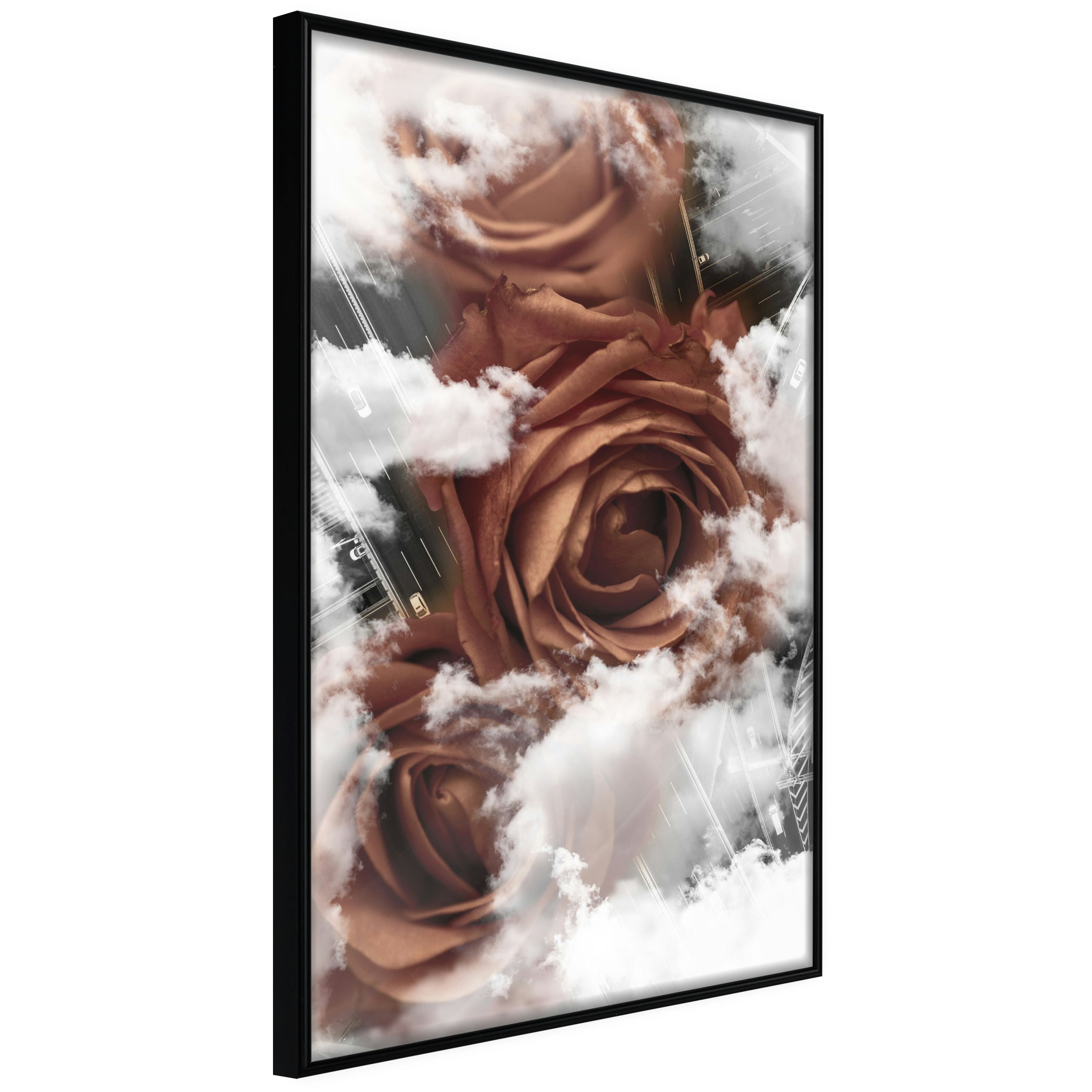 Poster Artgeist Affisch Roses in the Clouds