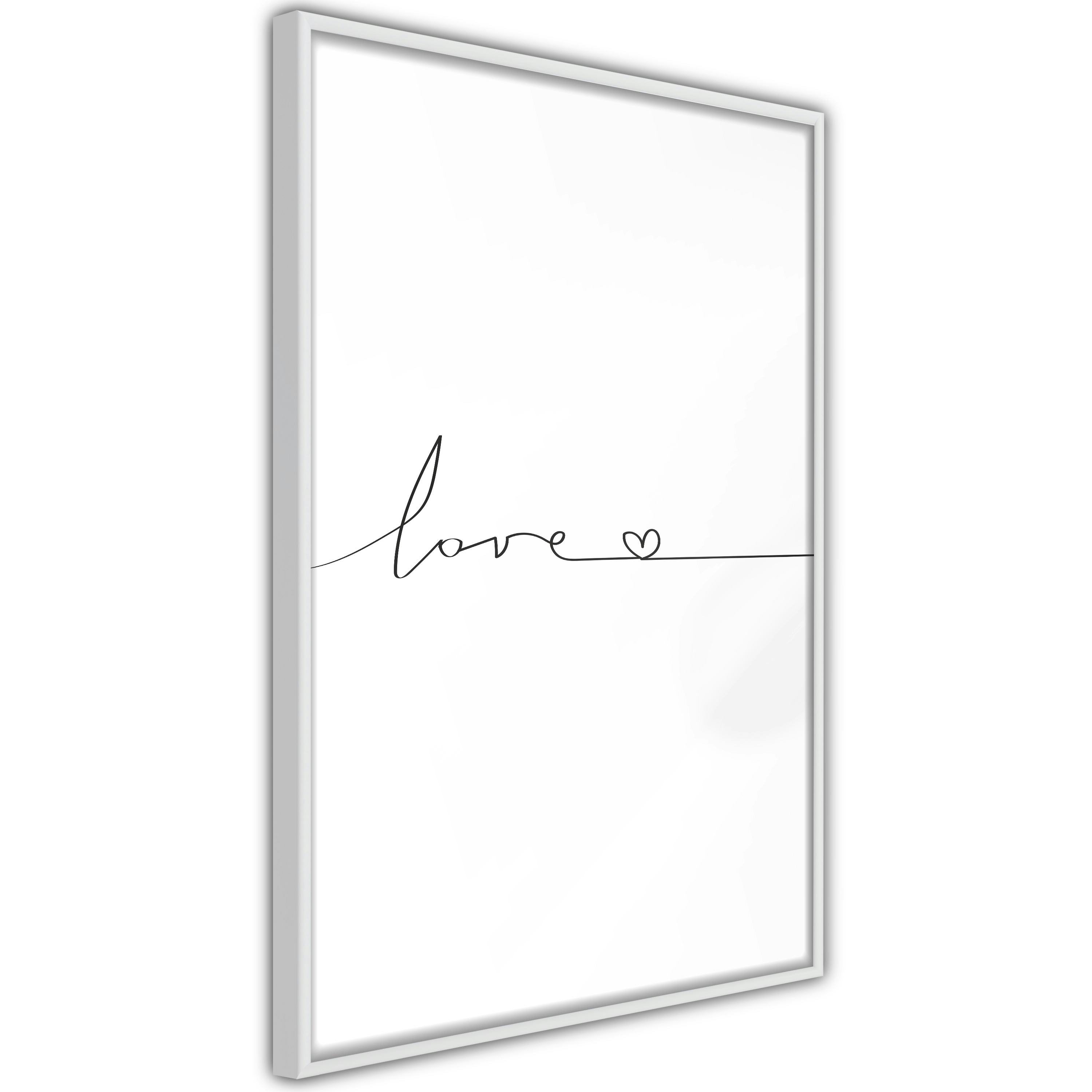 Poster Artgeist Affisch Love Everywhere