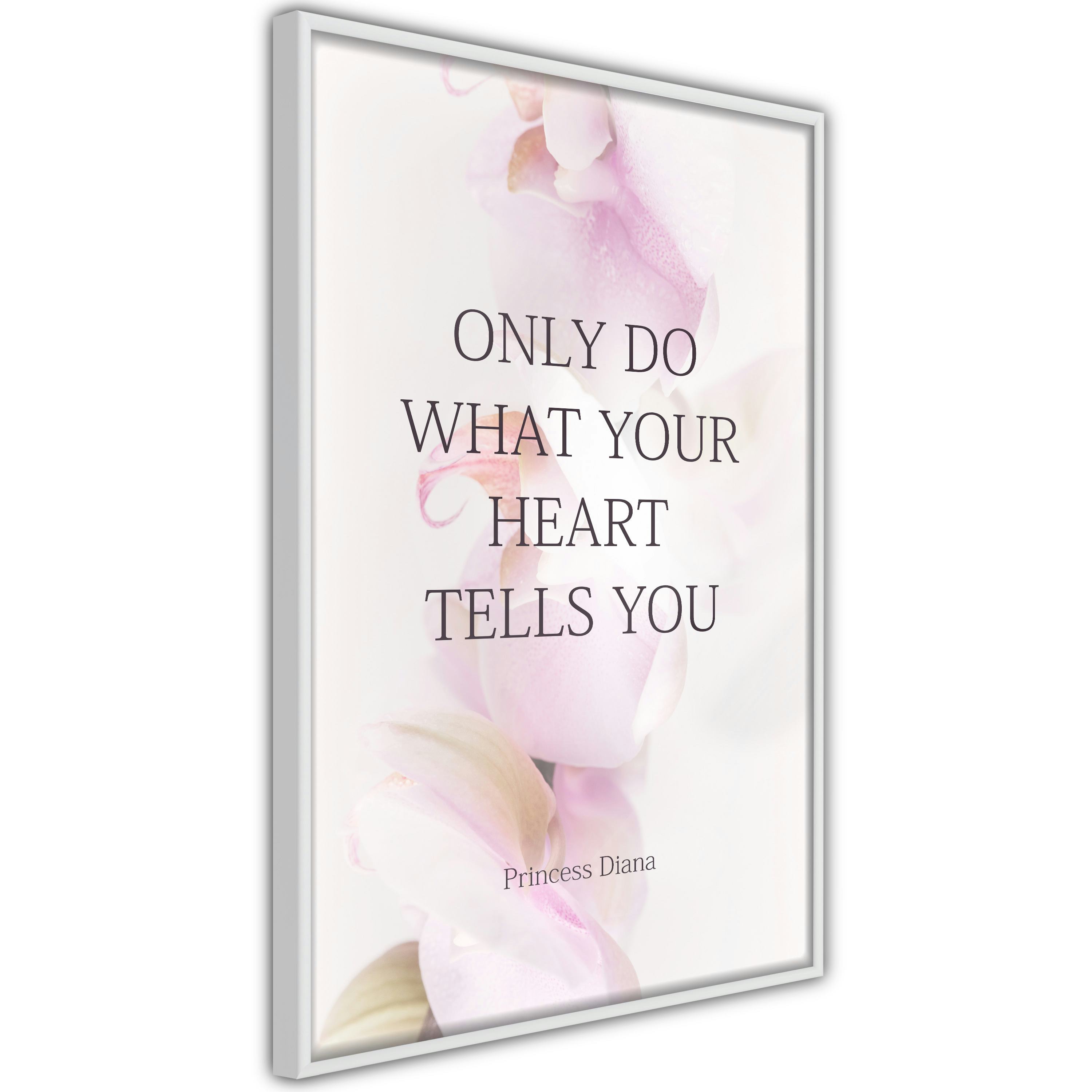 Poster Artgeist Affisch Do What Your Heart Tells