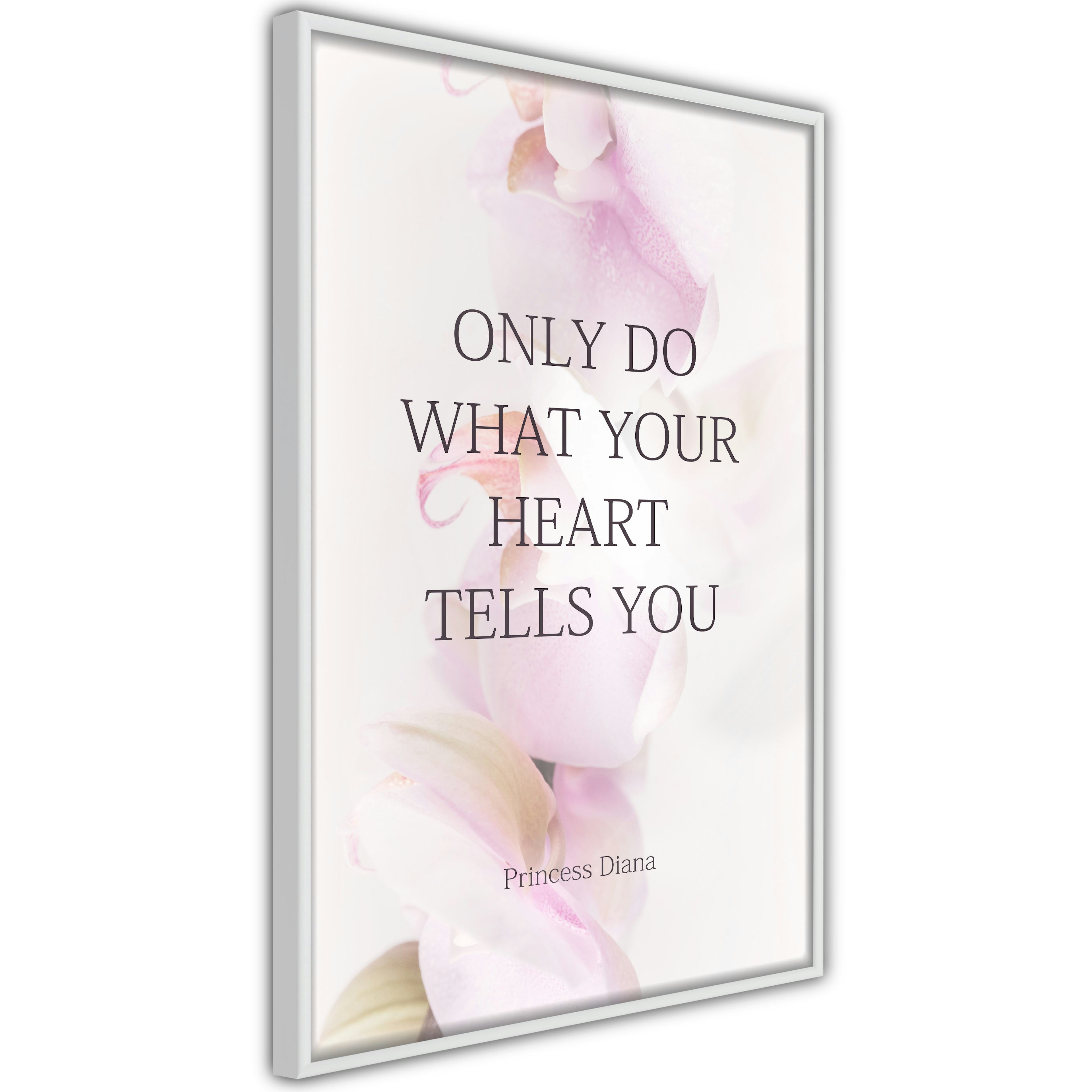 Poster Artgeist Affisch Do What Your Heart Tells