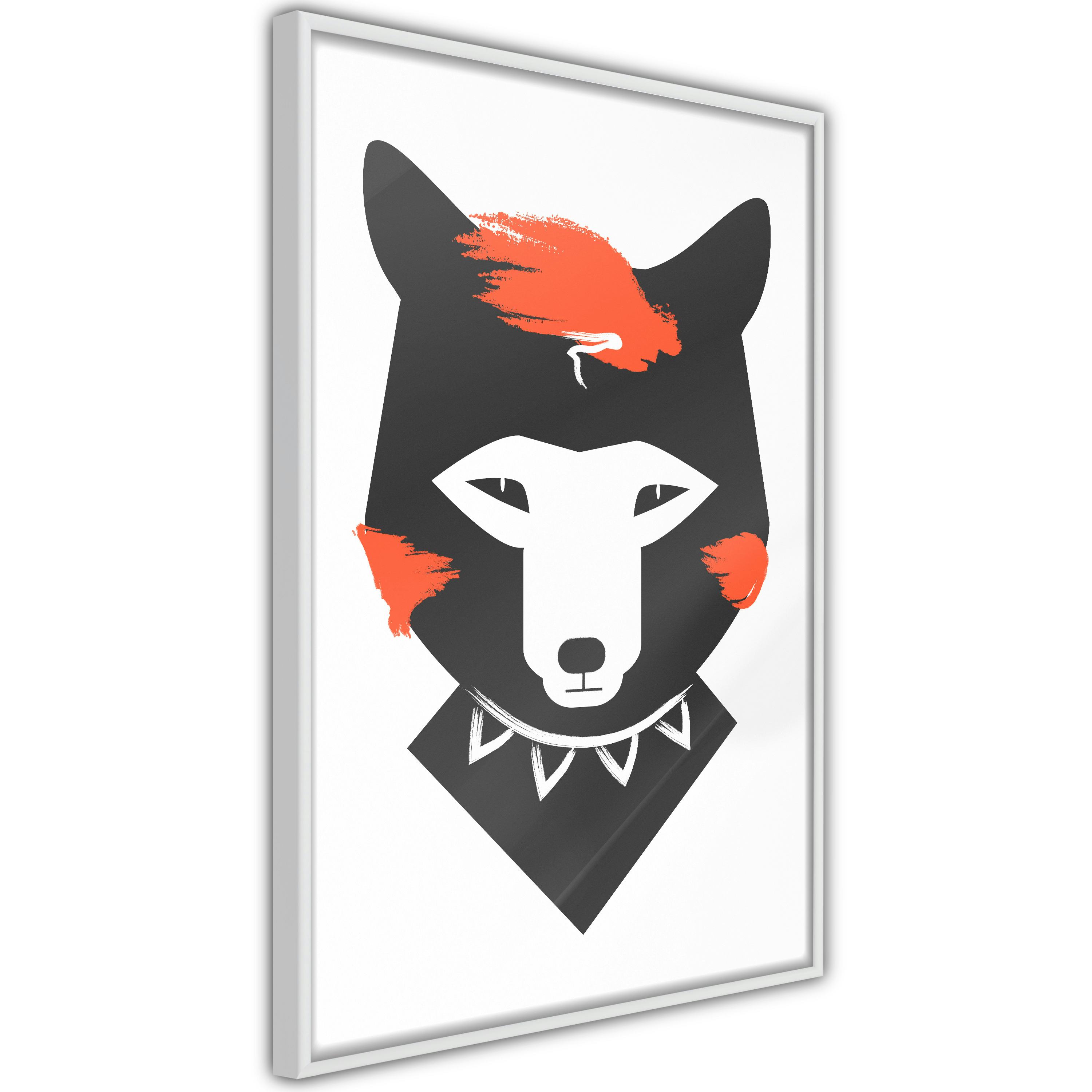 Poster Artgeist Affisch Polite Fox