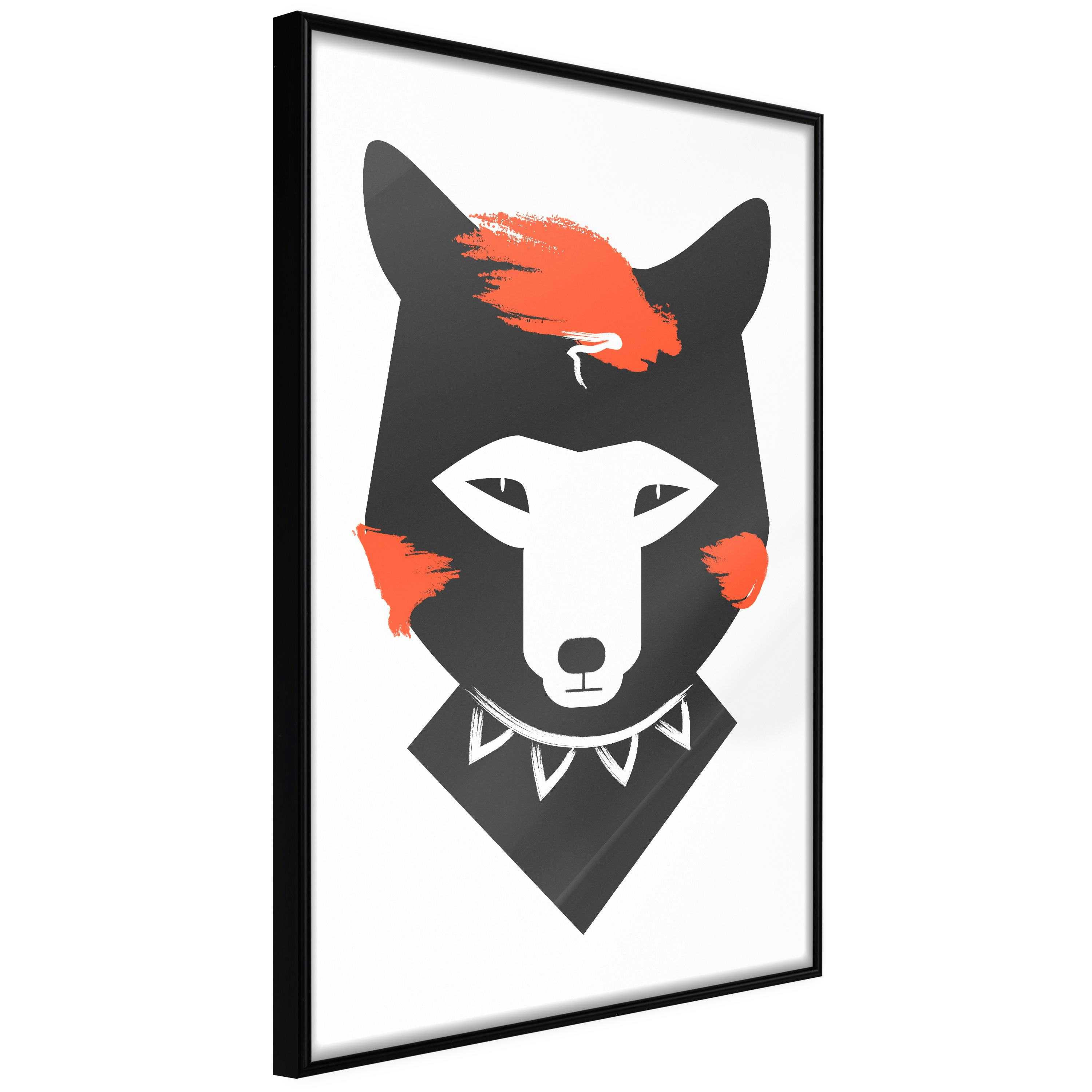 Poster Artgeist Affisch Polite Fox