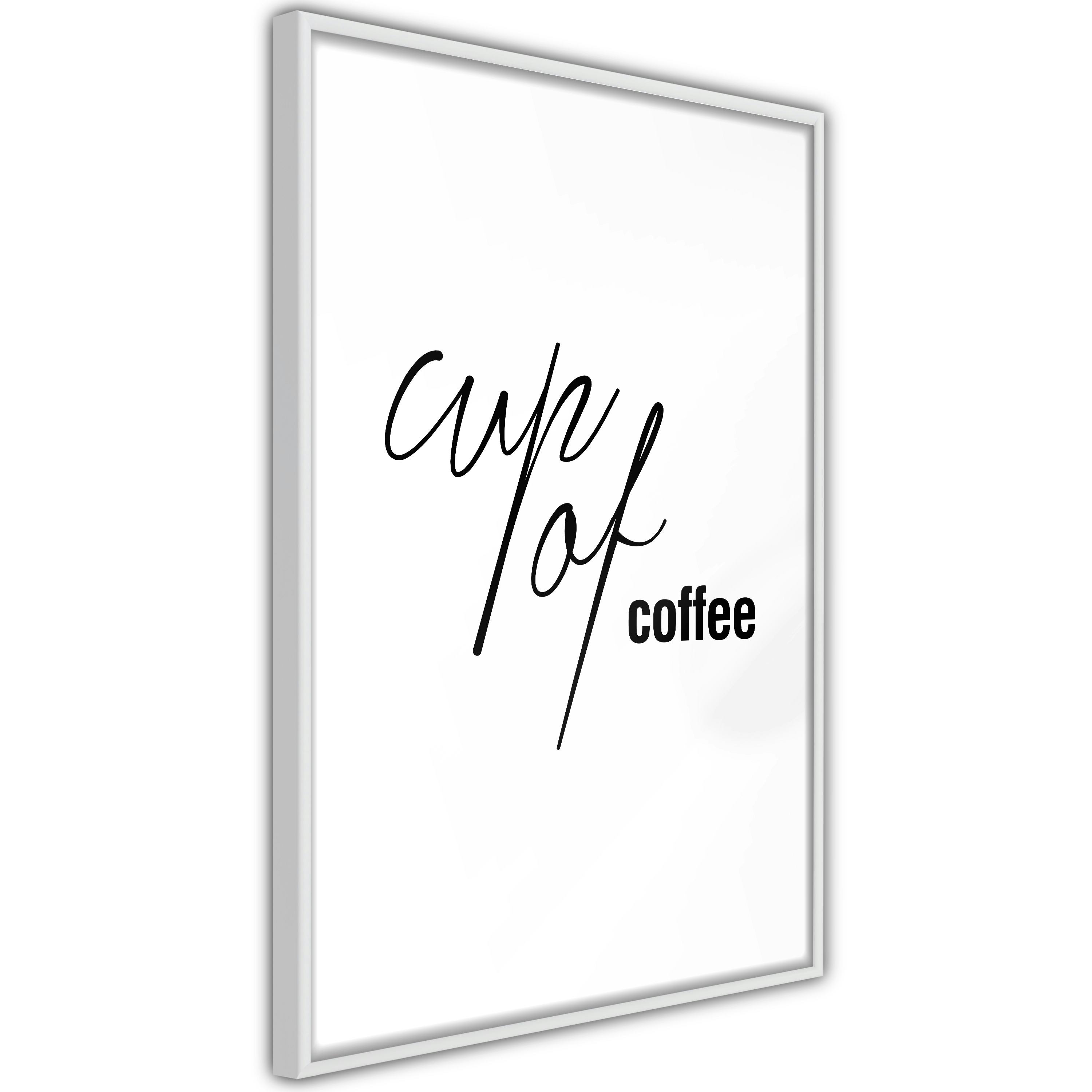 Poster Artgeist Affisch Cup of Coffee