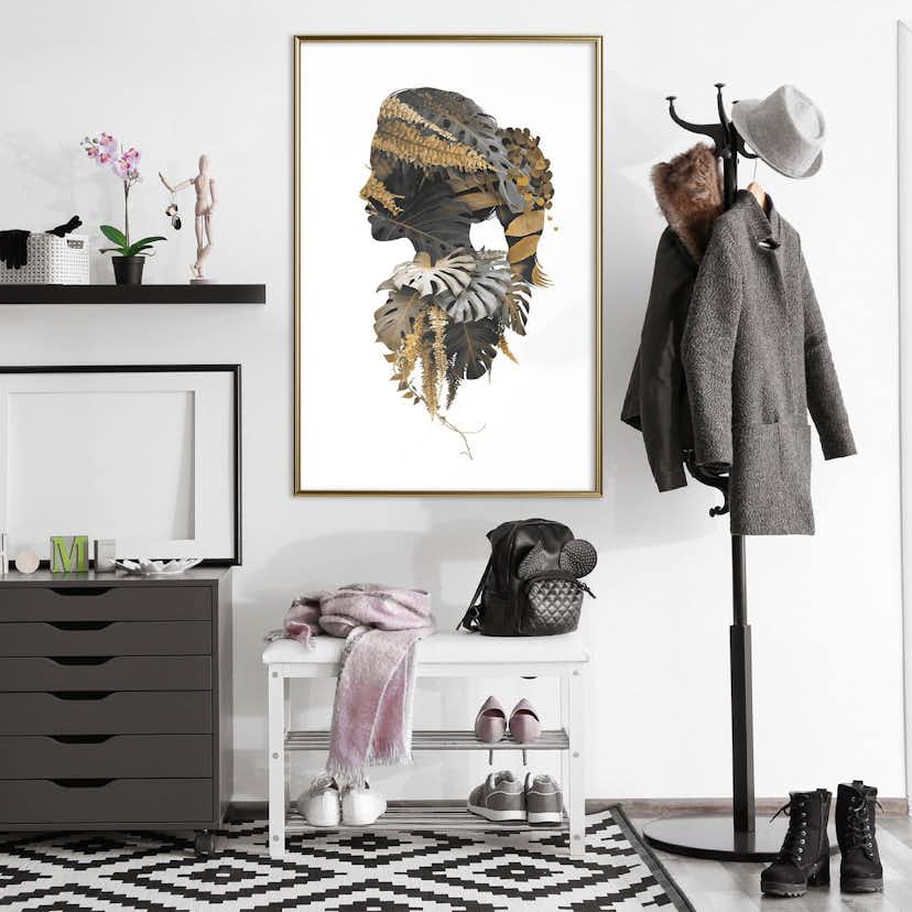 Poster Artgeist Affisch Jungle Man