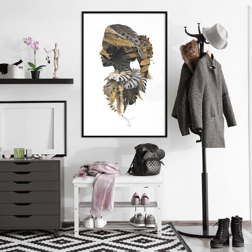 Poster Artgeist Affisch Jungle Man