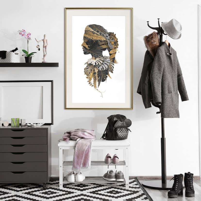 Poster Artgeist Affisch Jungle Man