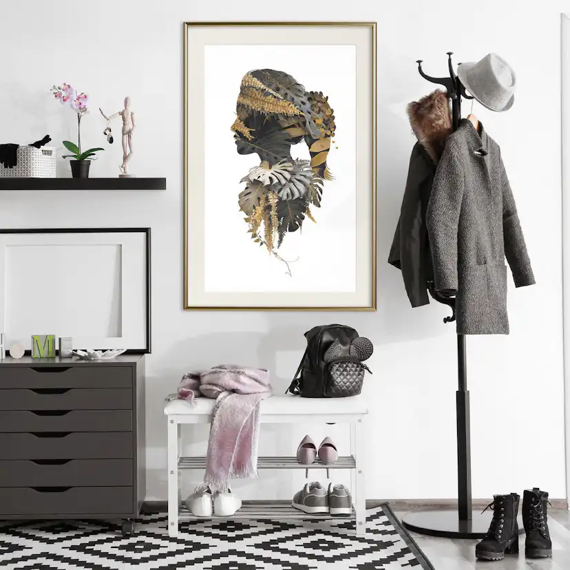 Poster Artgeist Affisch Jungle Man